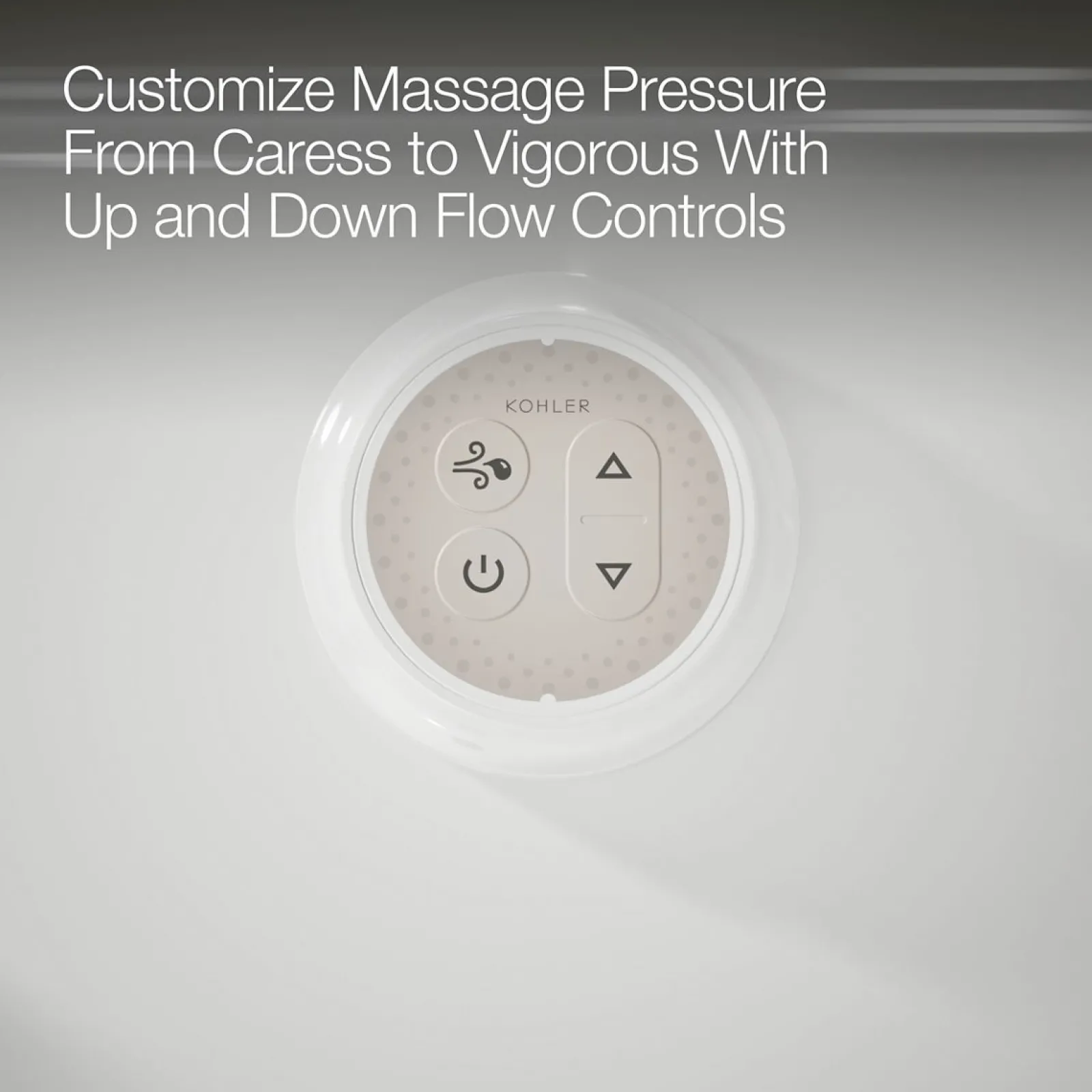 66" x 42" drop-in Heated BubbleMassage™ air bath with Bask® heated surface^Kohler Discount