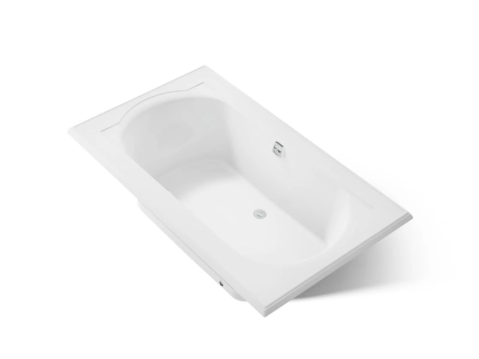 72" x 42" drop-in Heated BubbleMassage™ air bath with Bask® heated surface^Kohler Sale