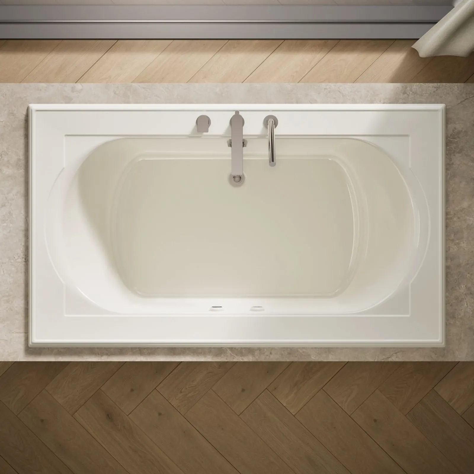 72" x 42" drop-in Heated BubbleMassage™ air bath with Bask® heated surface^Kohler Sale
