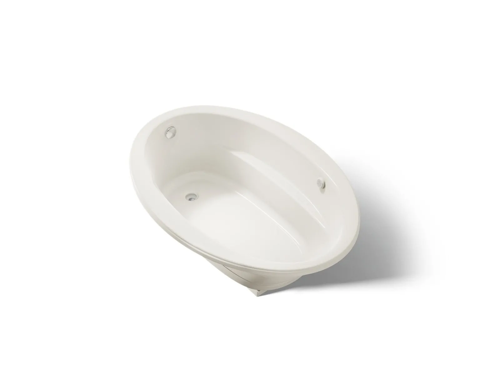60" x 42" drop-in Heated BubbleMassage™ air bath with Bask® heated surface^Kohler Online