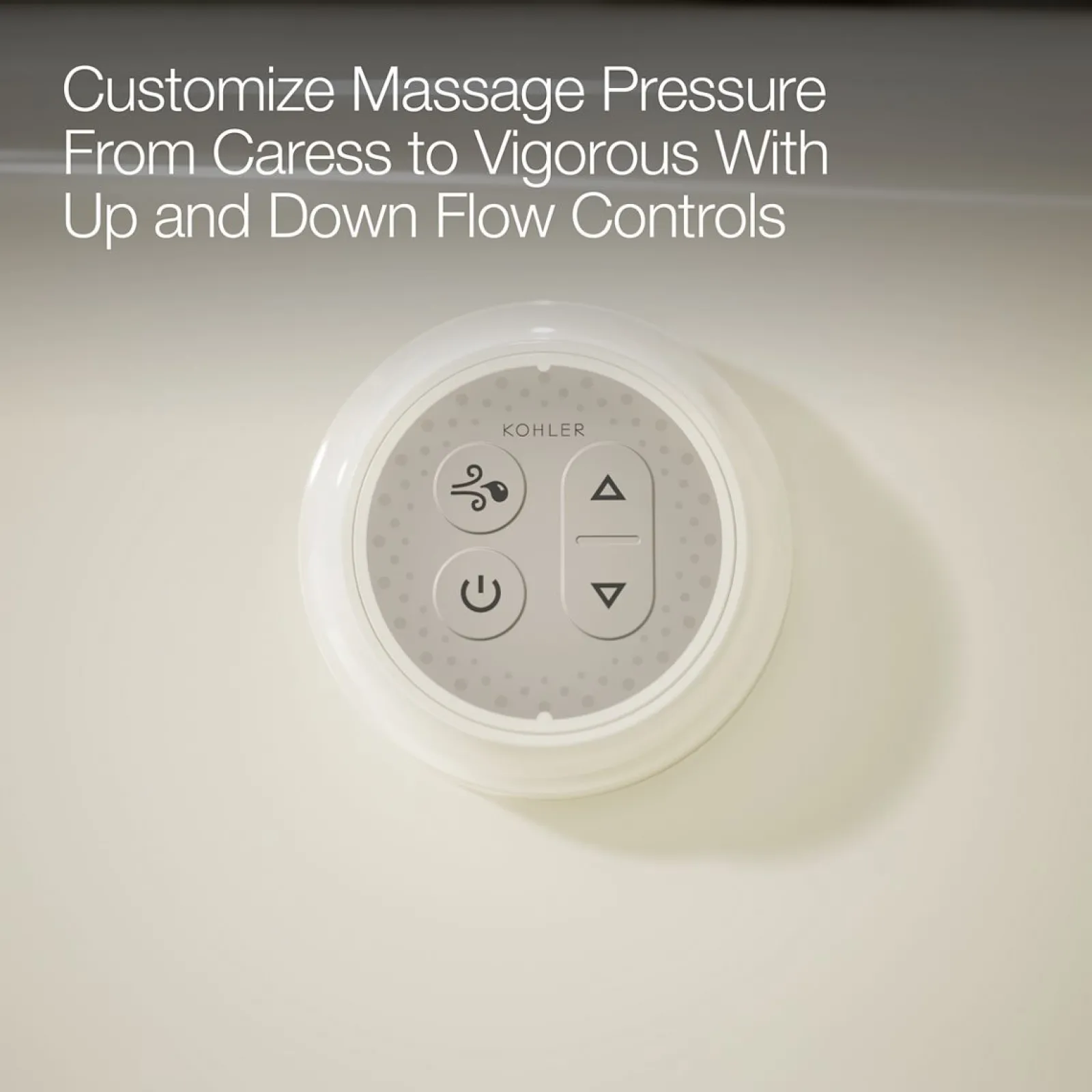60" x 42" drop-in Heated BubbleMassage™ air bath with Bask® heated surface^Kohler Online