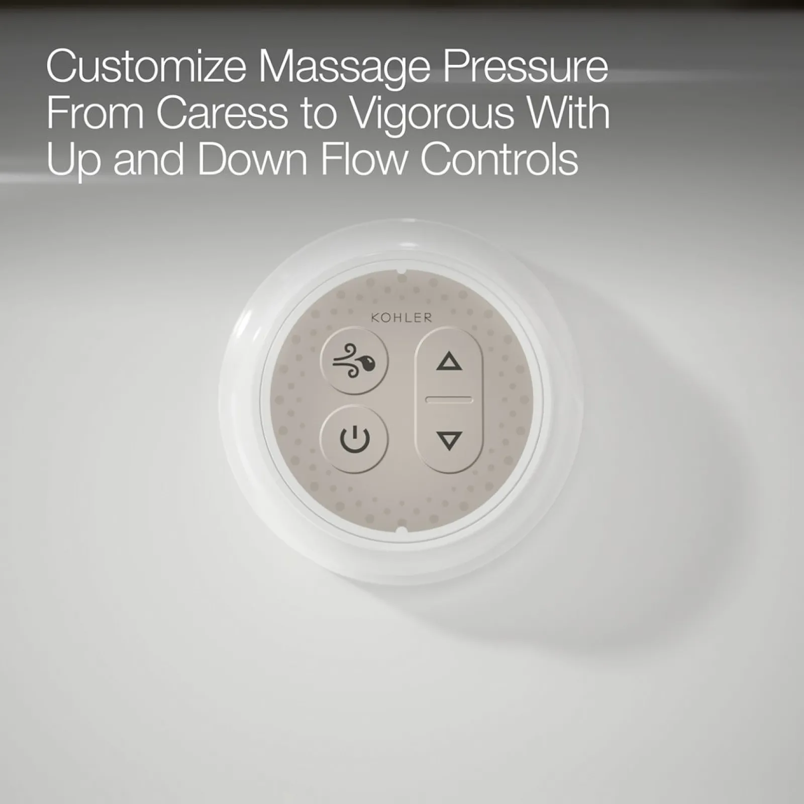 72" x 42" drop-in Heated BubbleMassage™ air bath with Bask® heated surface^Kohler