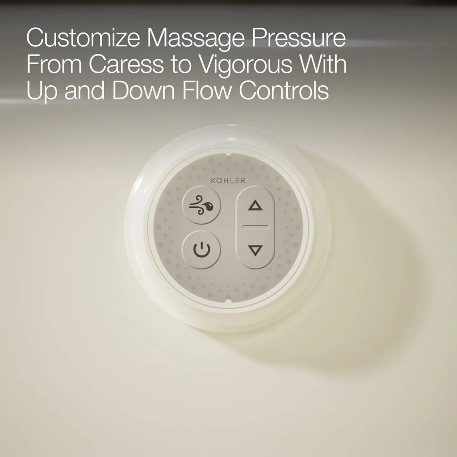 72" x 42" drop-in Heated BubbleMassage™ air bath with Bask® heated surface^Kohler