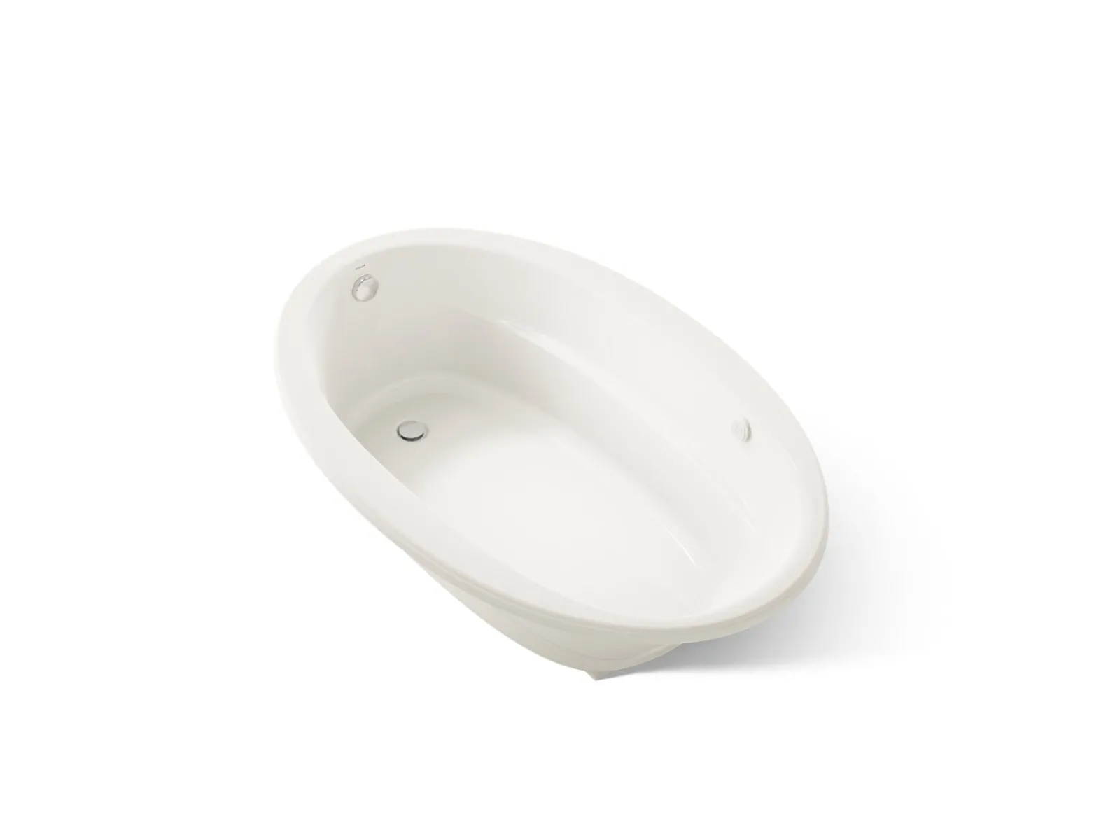66" x 42" drop-in Heated BubbleMassage™ air bath with Bask® heated surface^Kohler Best