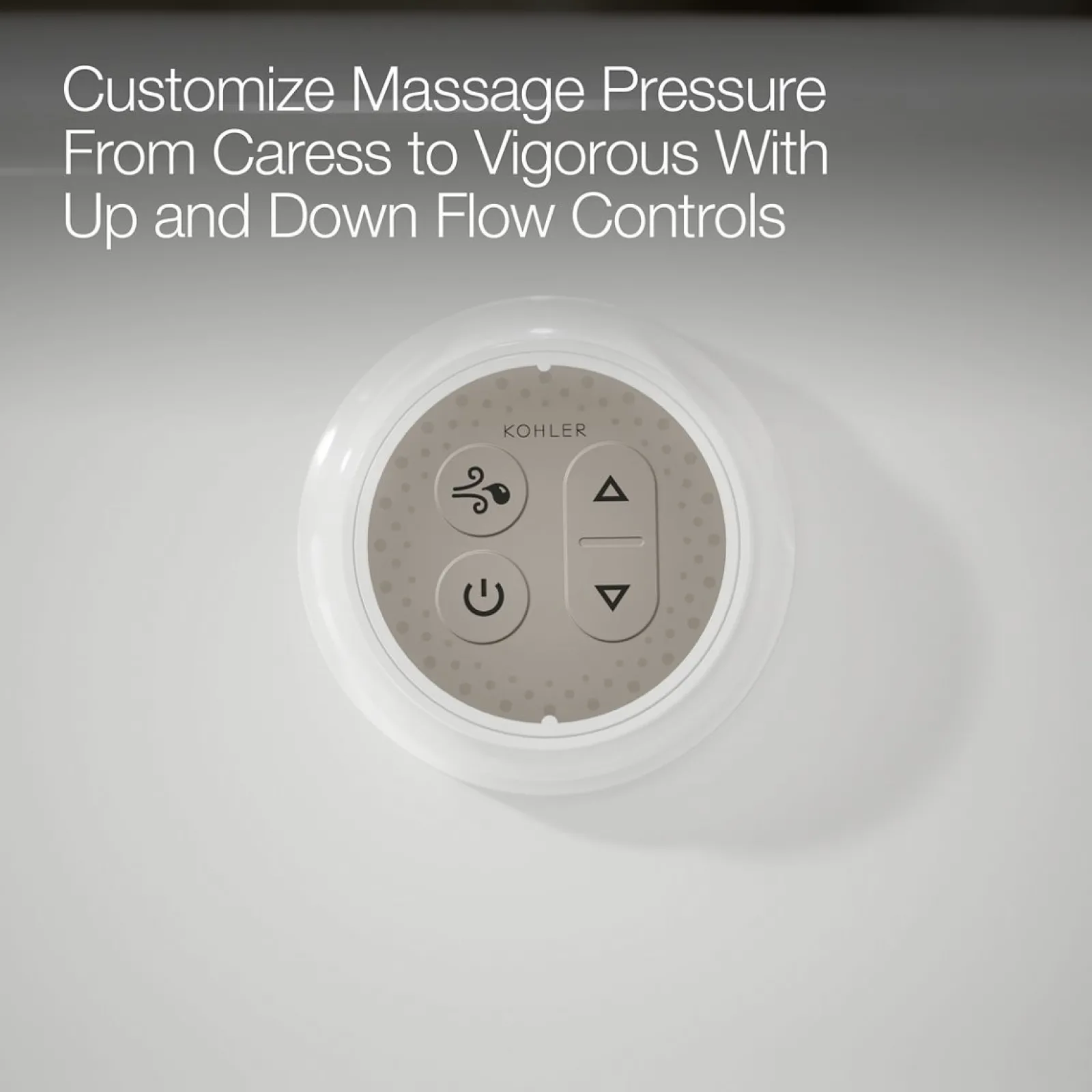 66" x 42" drop-in Heated BubbleMassage™ air bath with Bask® heated surface^Kohler Best