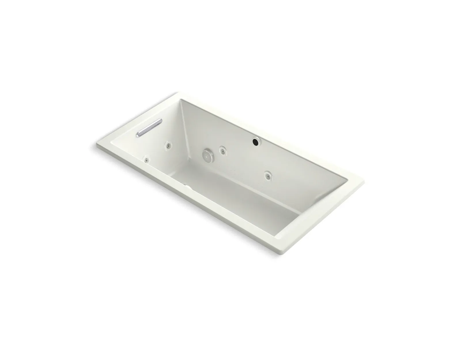 60" x 30" drop-in Heated BubbleMassage™ air bath with whirlpool^Kohler