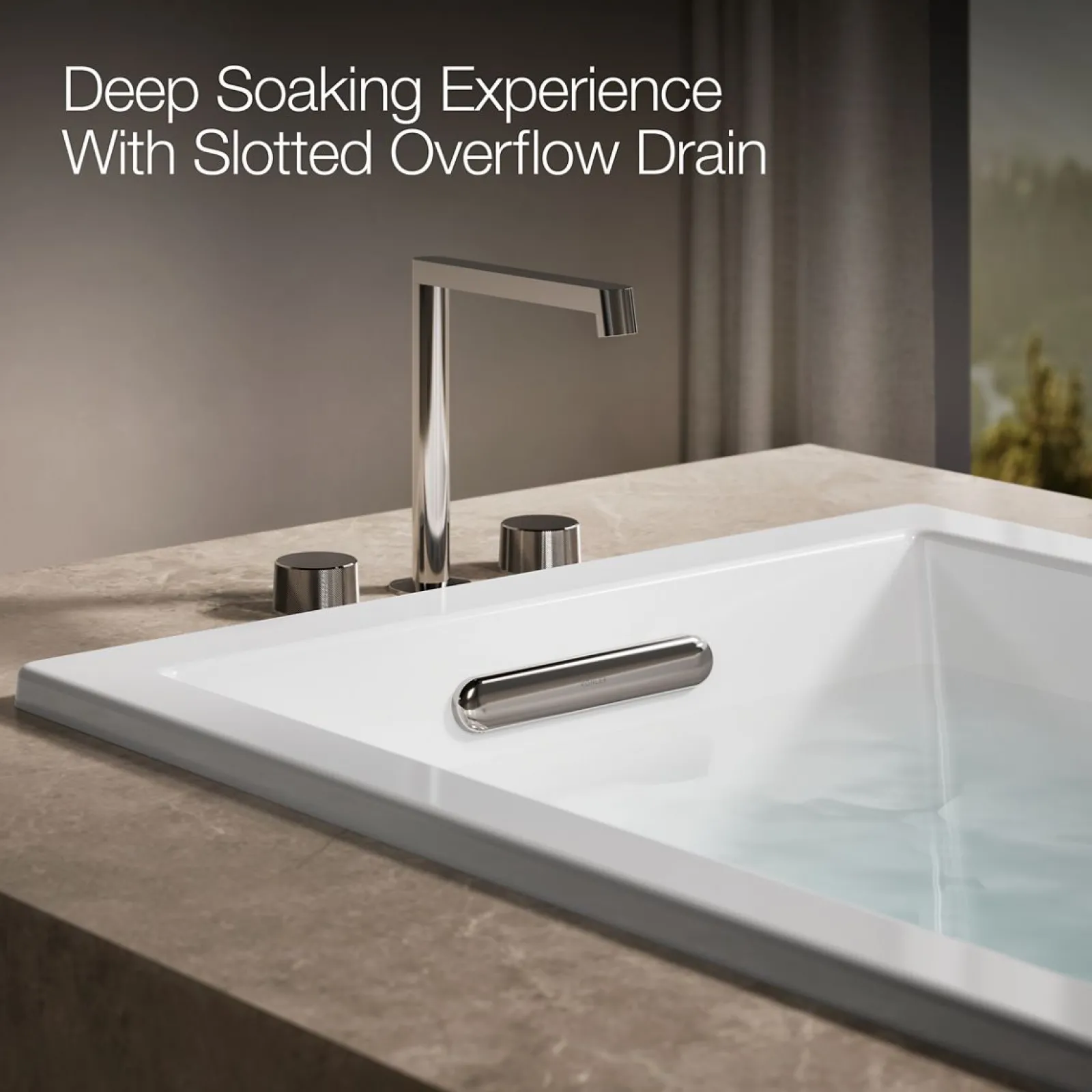 60" x 32" drop-in Heated BubbleMassage™ air bath with Bask® heated surface^Kohler Sale