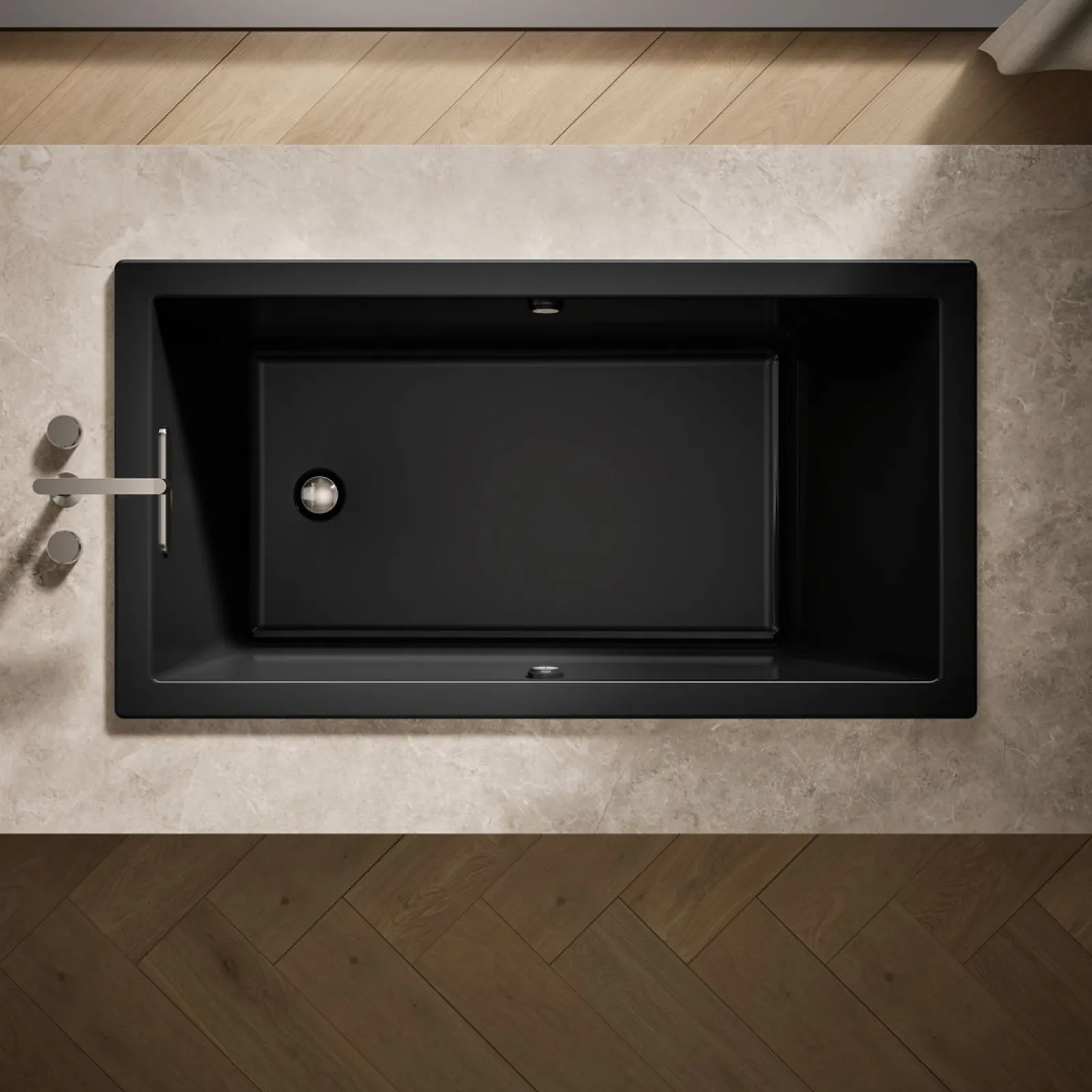 60" x 32" drop-in Heated BubbleMassage™ air bath with Bask® heated surface^Kohler Sale
