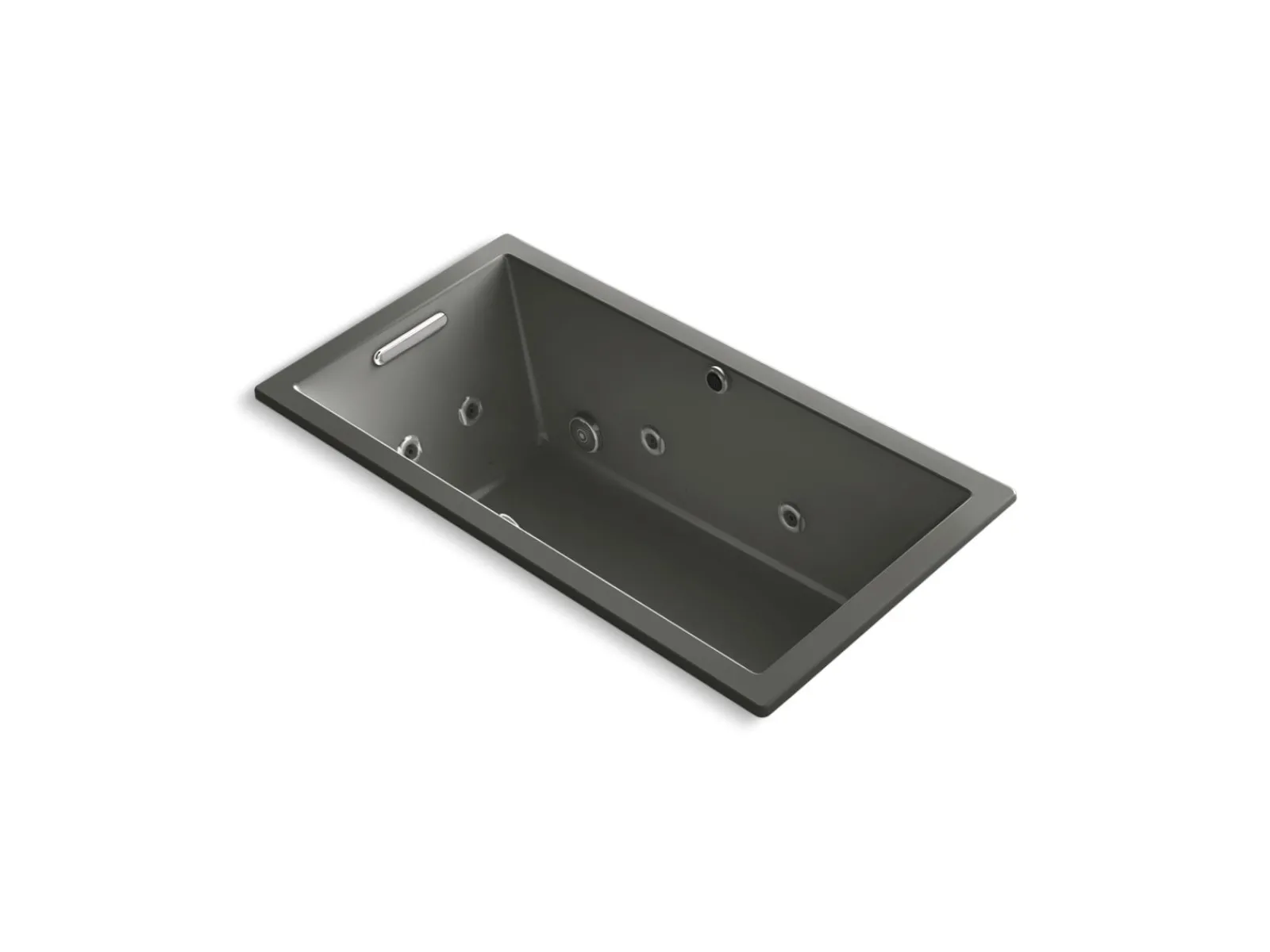 60" x 32" drop-in Heated BubbleMassage™ air bath with whirlpool^Kohler Best