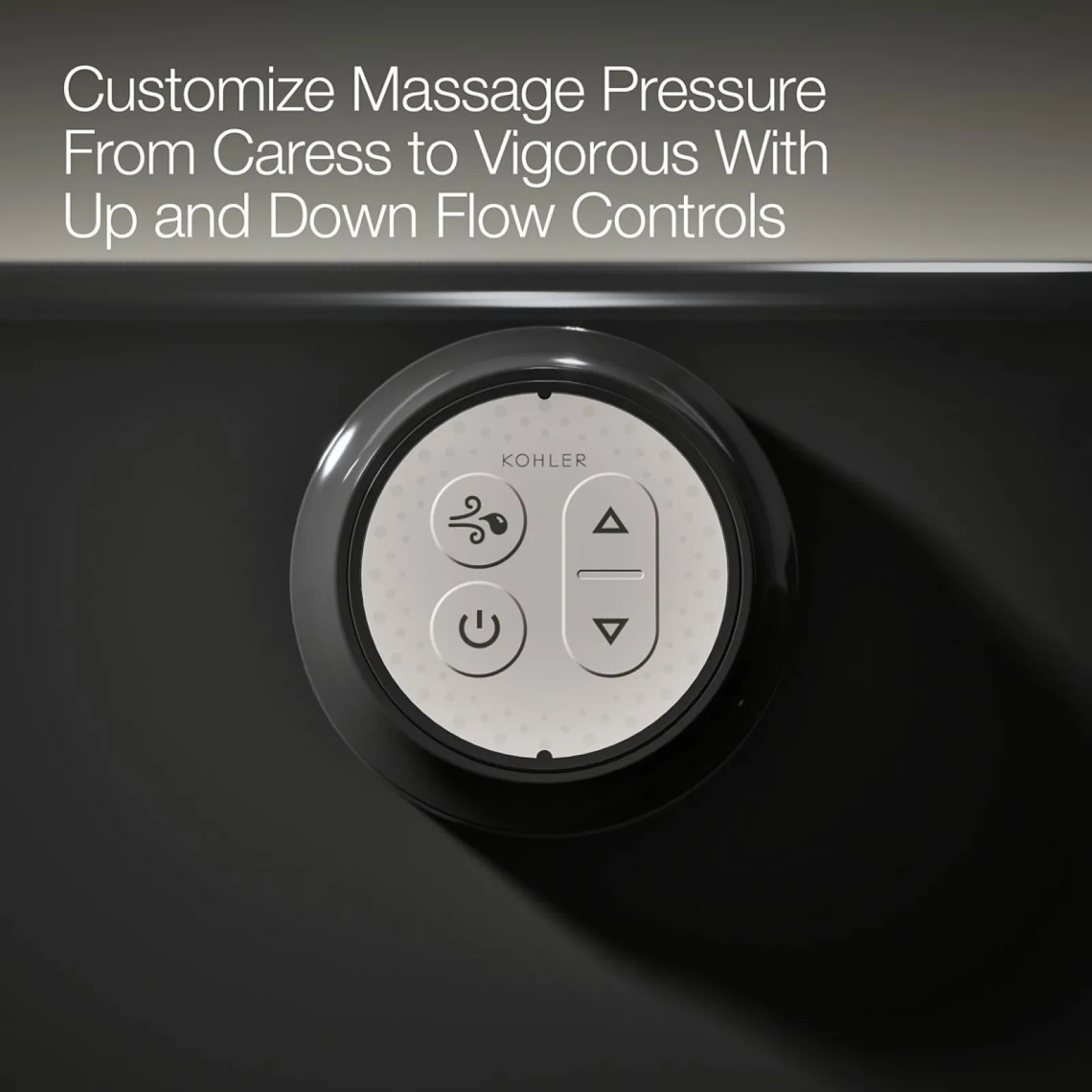 66" x 36" drop-in Heated BubbleMassage™ air bath with whirlpool^Kohler Outlet