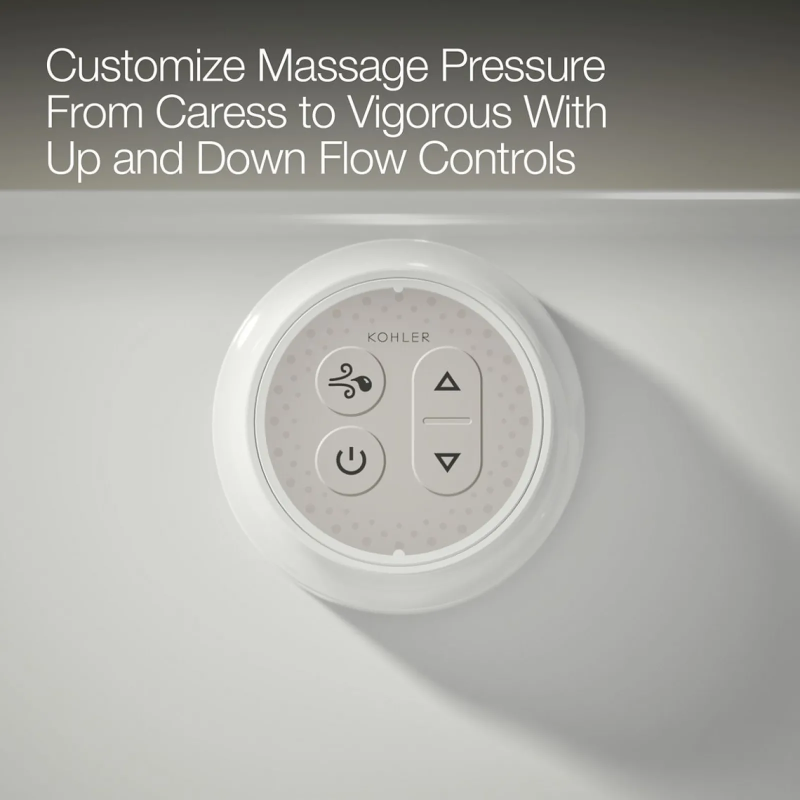 66" x 36" drop-in Heated BubbleMassage™ air bath with whirlpool^Kohler Outlet