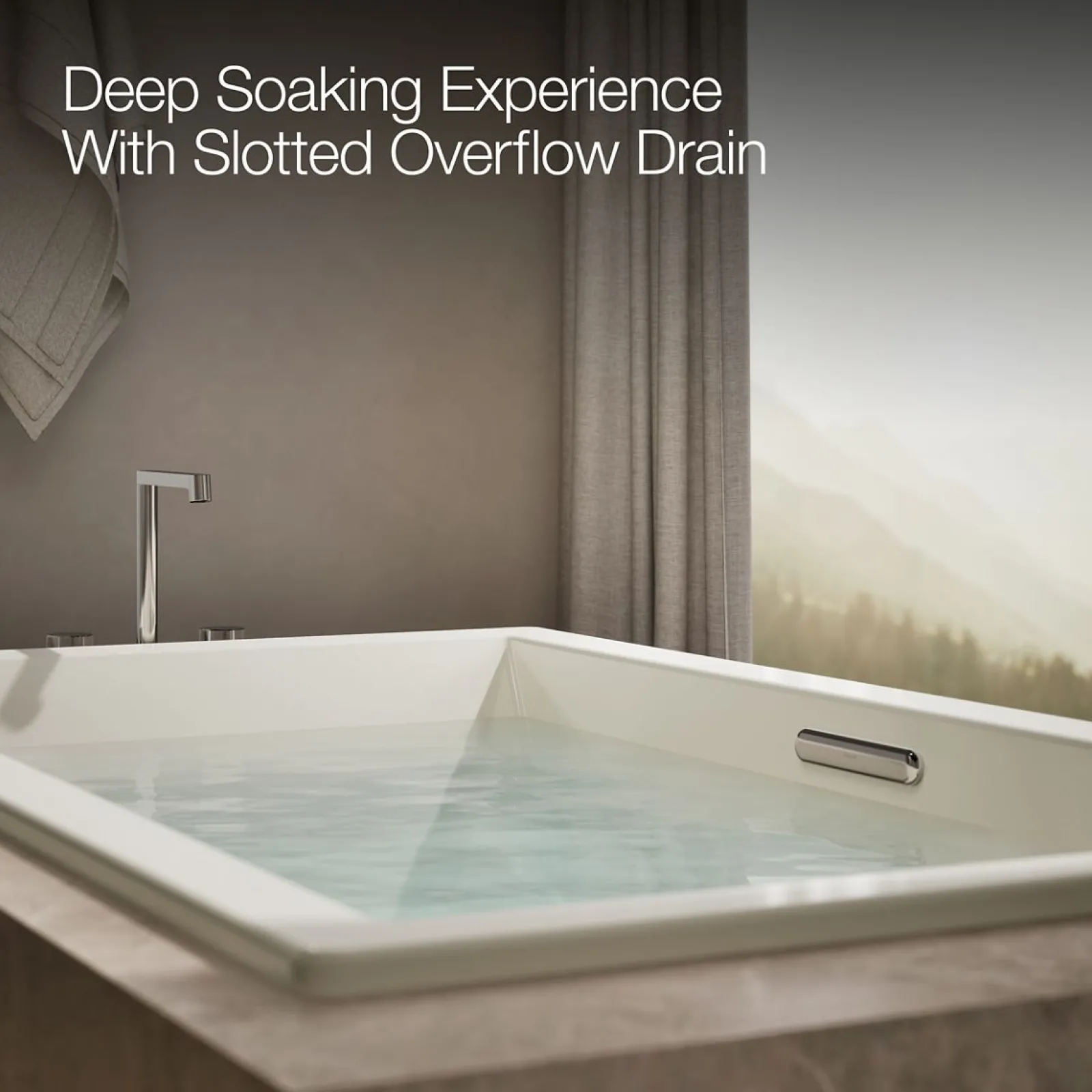 72" x 42" drop-in Heated BubbleMassage™ air bath^Kohler New