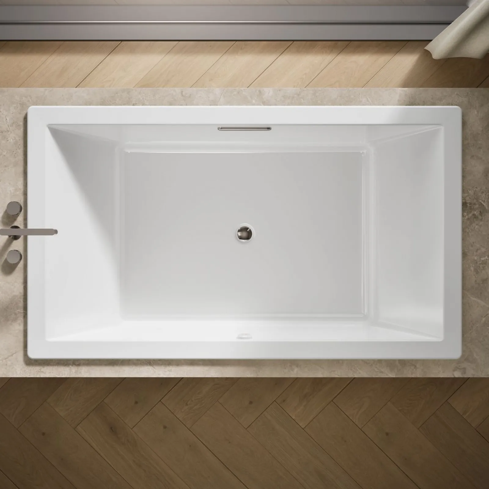 72" x 42" drop-in Heated BubbleMassage™ air bath^Kohler New
