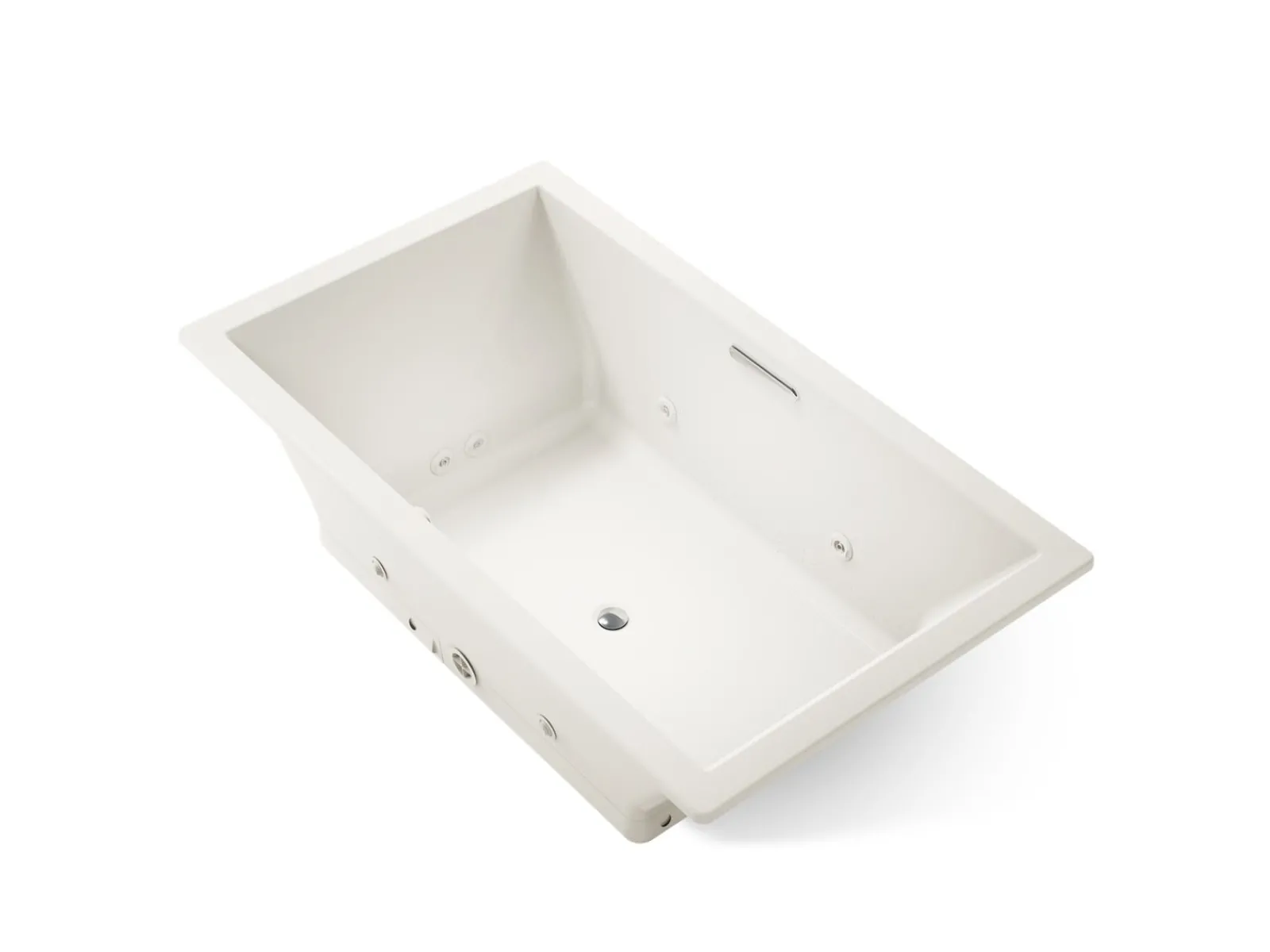 72" x 42" drop-in Heated BubbleMassage™ air bath with whirlpool^Kohler Best