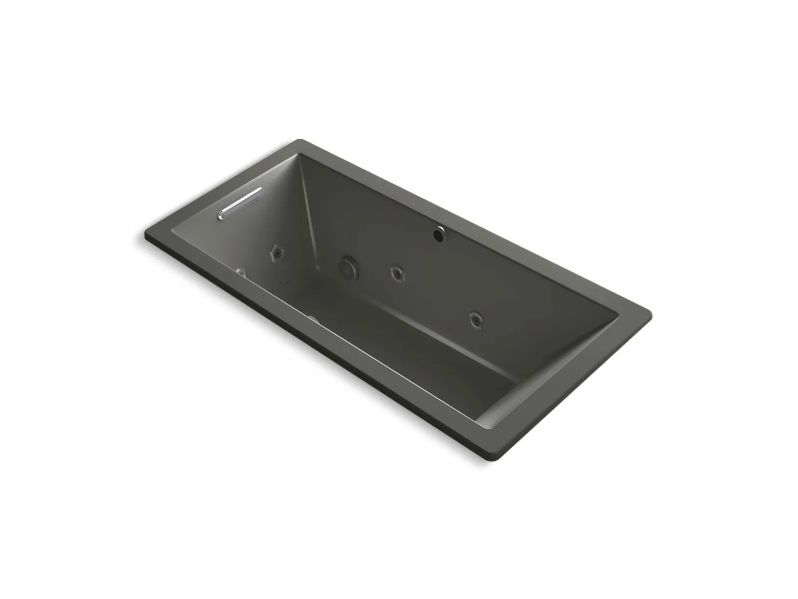 66" x 32" drop-in Heated BubbleMassage™ air bath with whirlpool^Kohler Best