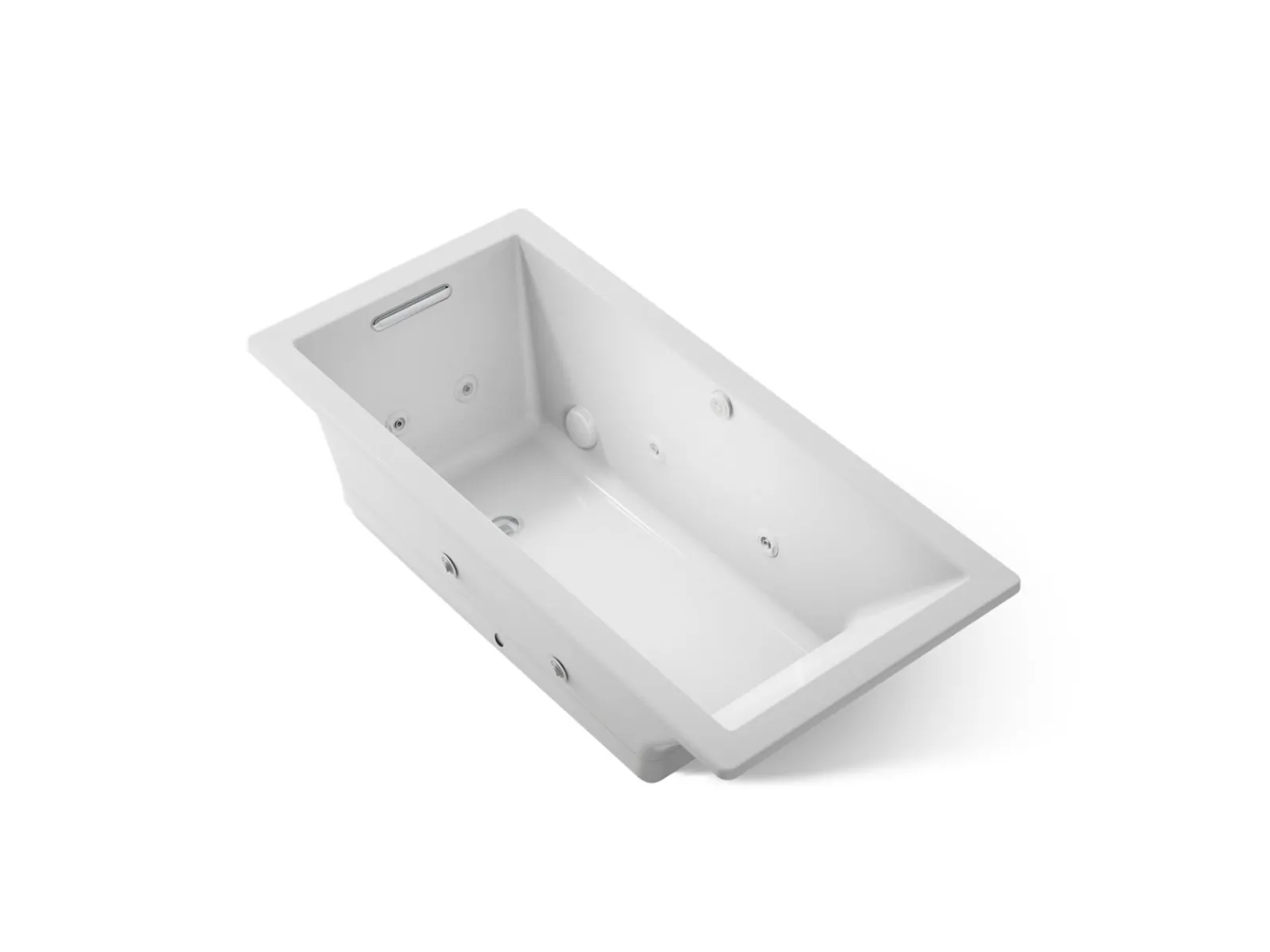 66" x 32" drop-in Heated BubbleMassage™ air bath with whirlpool^Kohler Best