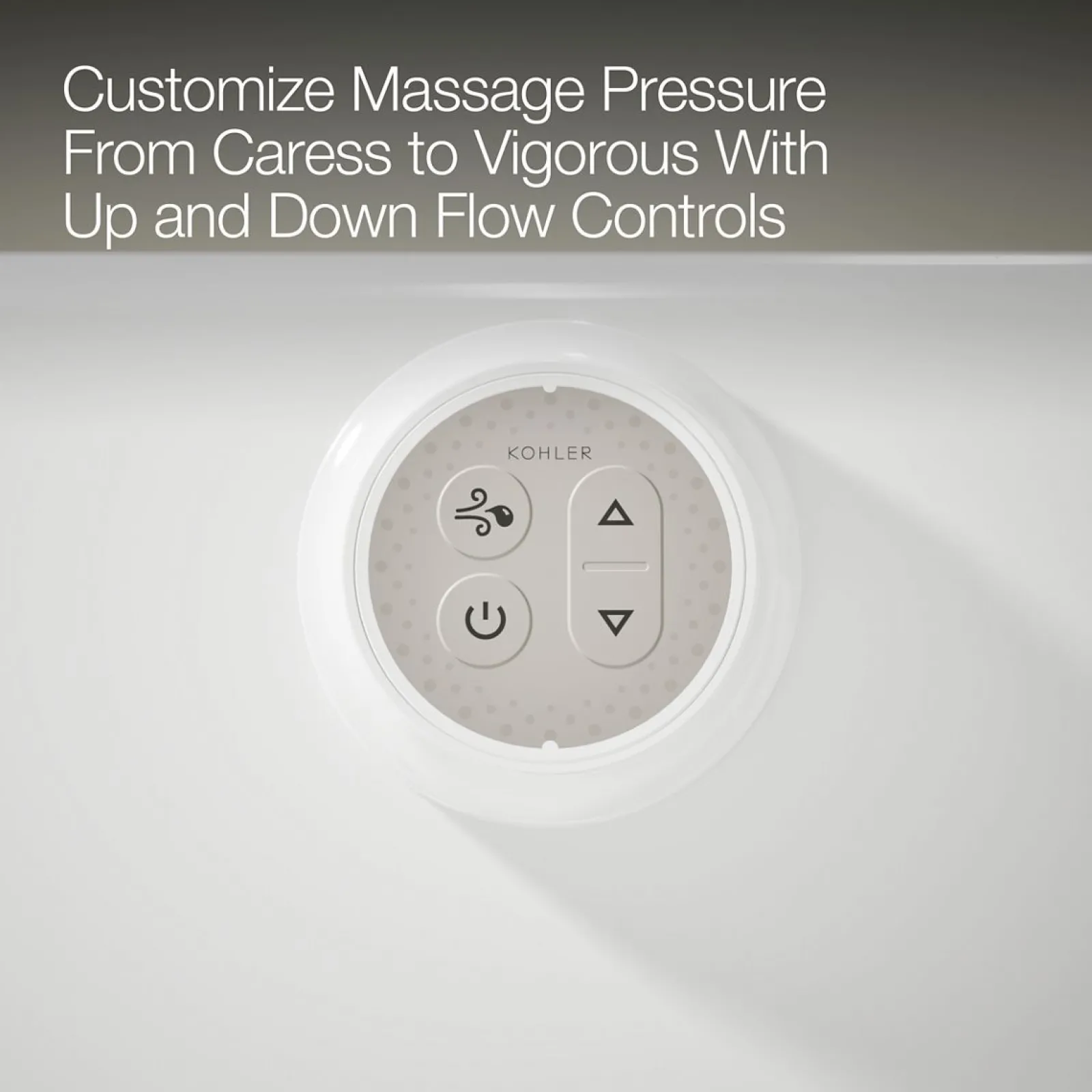 72" x 36" drop-in Heated BubbleMassage™ air bath with Bask® heated surface^Kohler Best