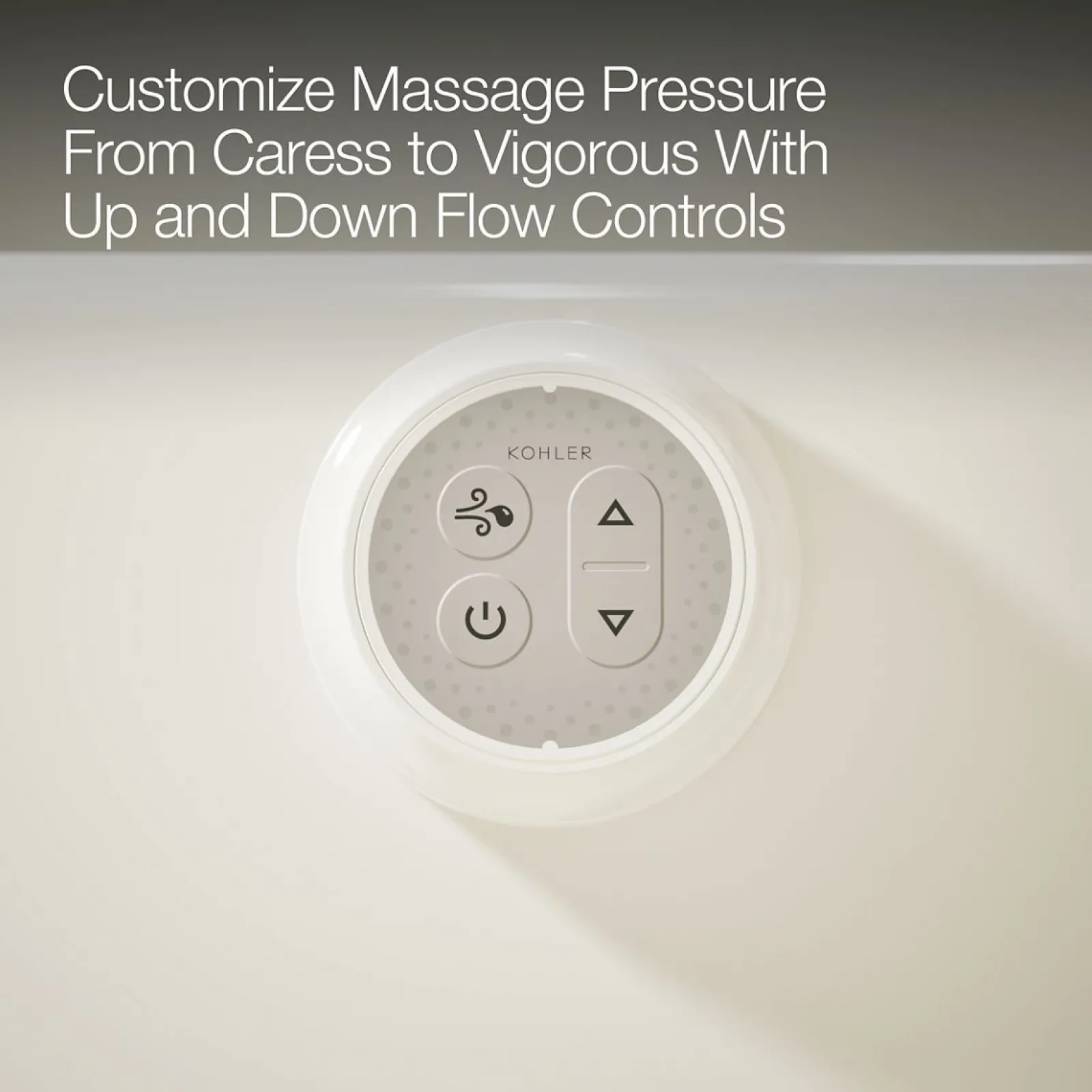 72" x 36" drop-in Heated BubbleMassage™ air bath with Bask® heated surface^Kohler Best