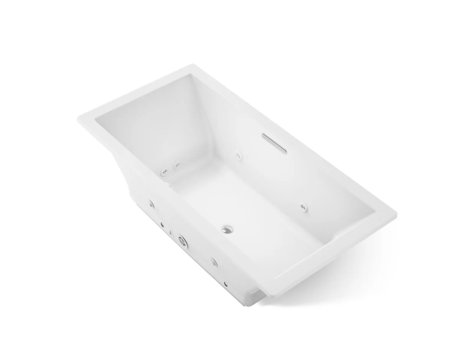 72" x 36" drop-in Heated BubbleMassage™ air bath with whirlpool^Kohler Online