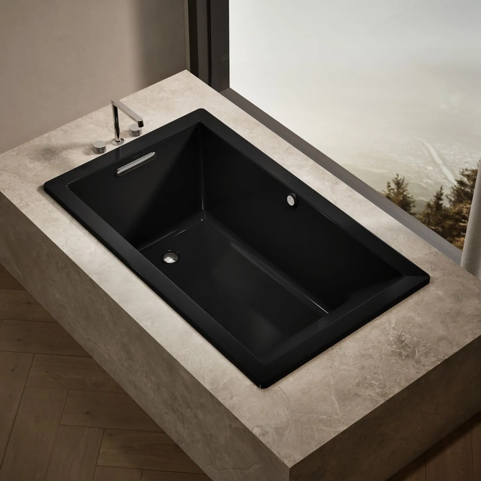 60" x 36" drop-in Heated BubbleMassage™ air bath^Kohler Outlet
