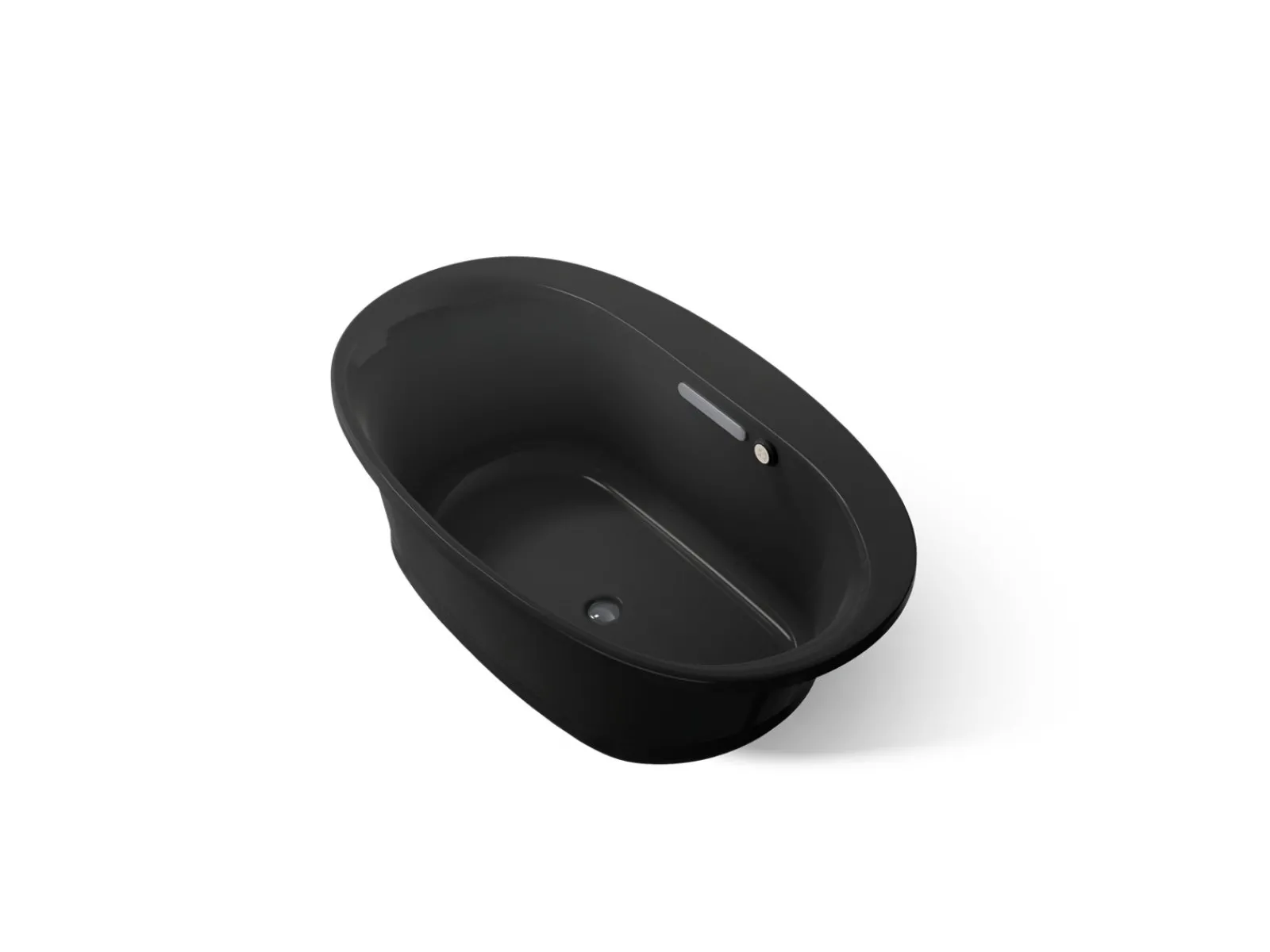 59-3/4" x 35-3/4" drop-in Heated BubbleMassage™ air bath with Bask® heated surface^Kohler New