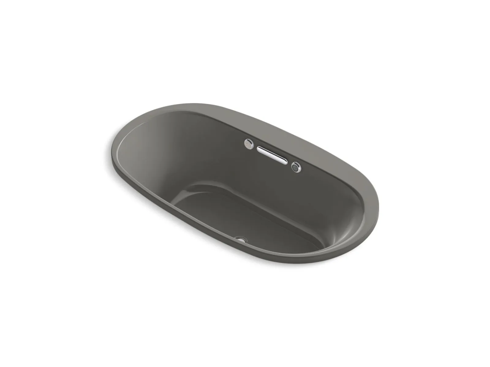 66" x 36" drop-in Heated BubbleMassage™ air bath with Bask® heated surface^Kohler Best