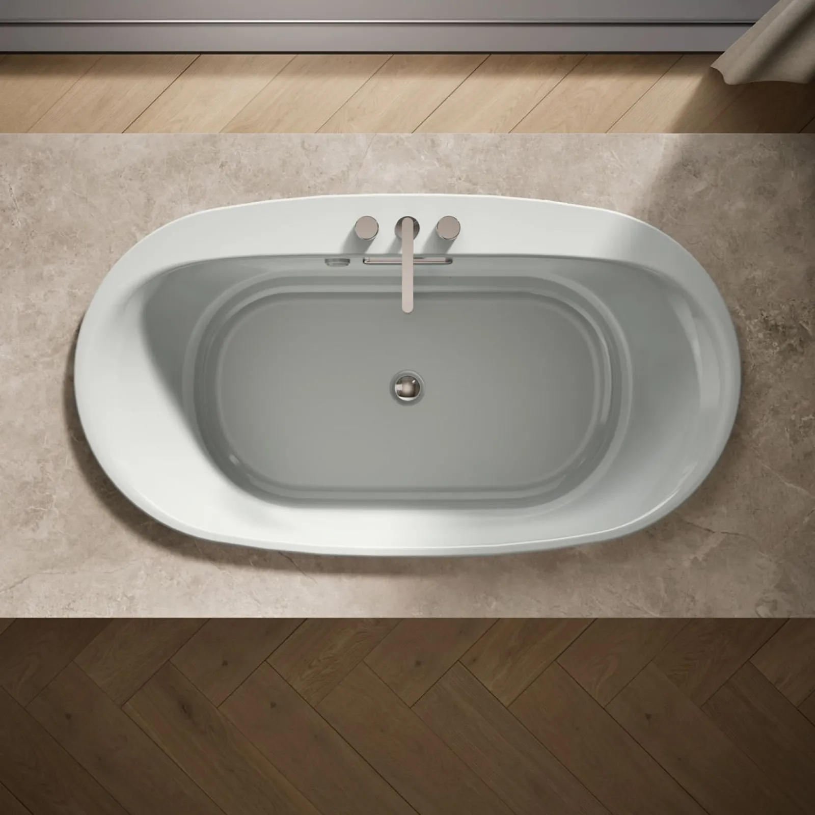 66" x 36" drop-in Heated BubbleMassage™ air bath with Bask® heated surface^Kohler Best