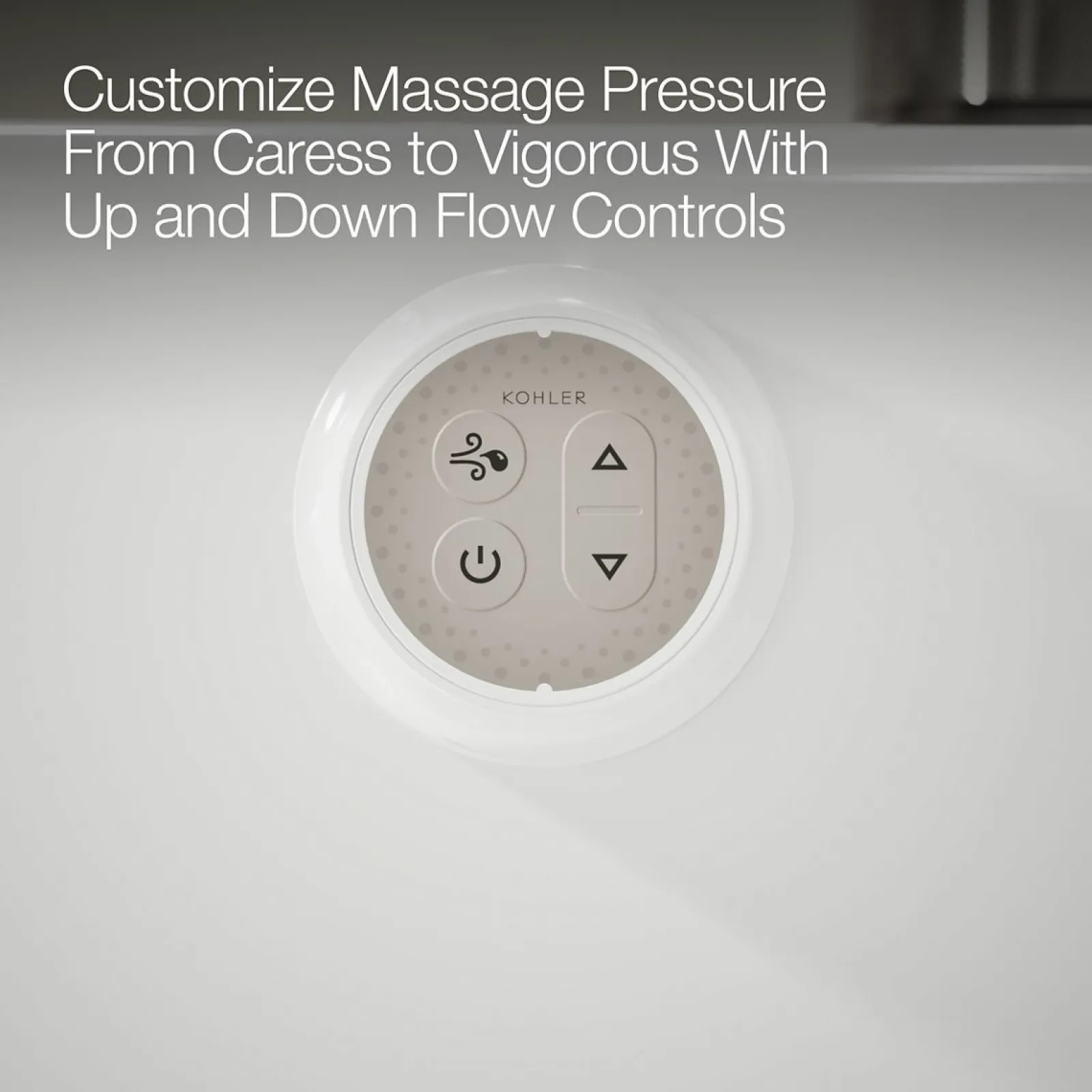 65-1/2" x 35-3/4" drop-in Heated BubbleMassage™ air bath with whirlpool^Kohler Best