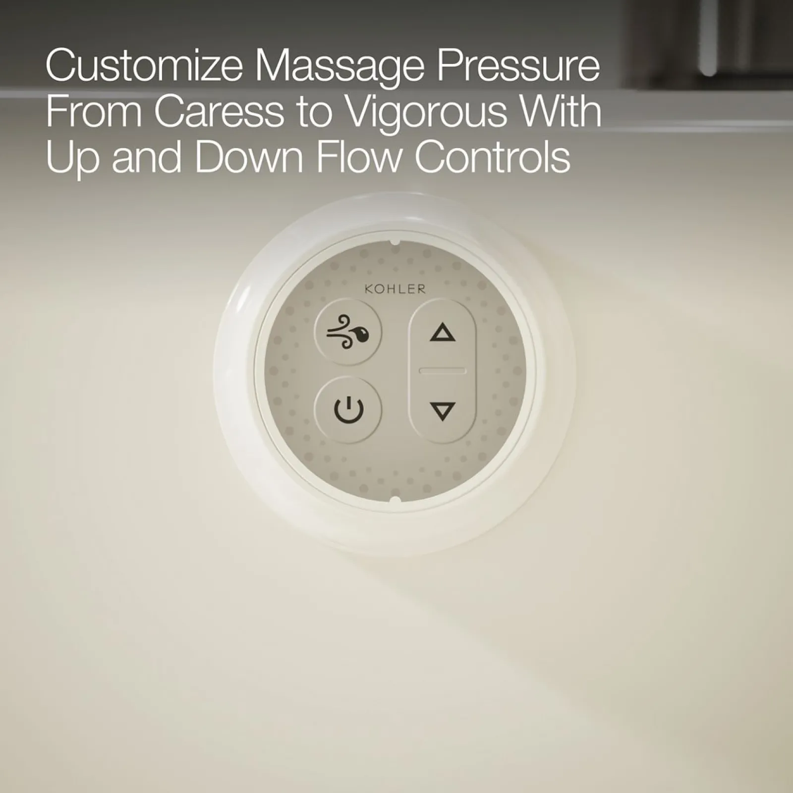 65-1/2" x 35-3/4" drop-in Heated BubbleMassage™ air bath with whirlpool^Kohler Best