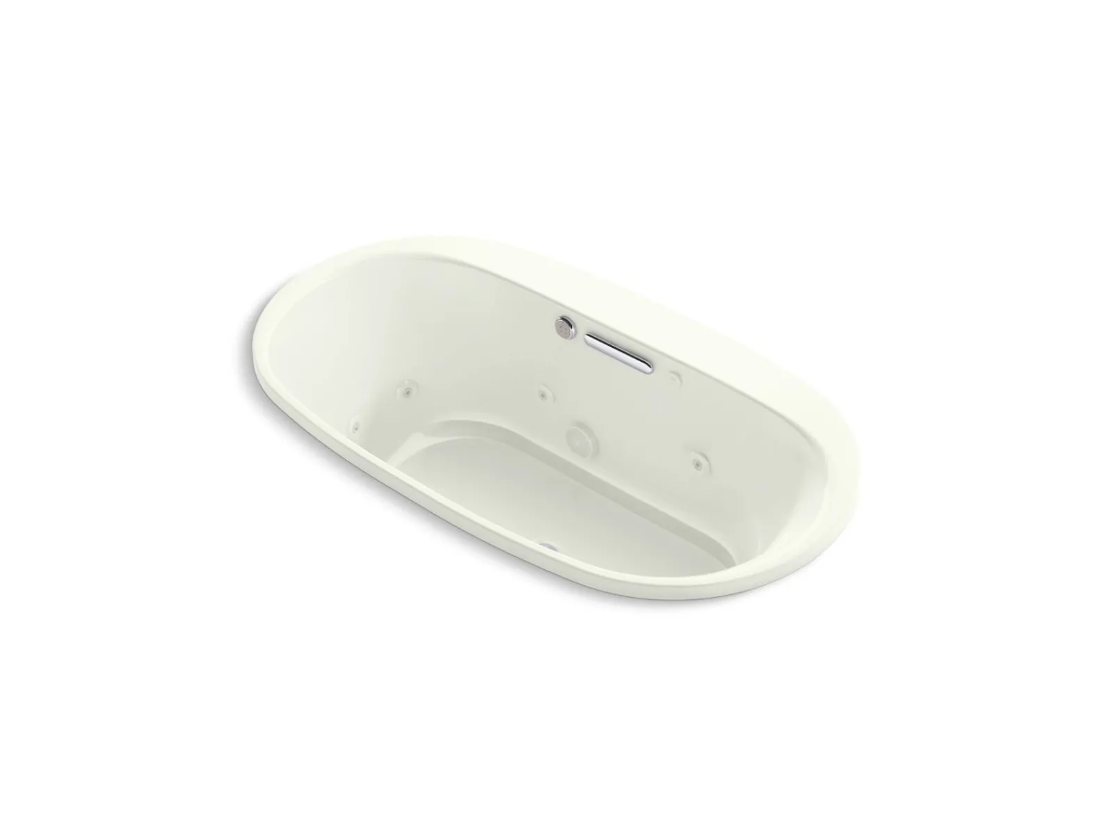 65-1/2" x 35-3/4" drop-in Heated BubbleMassage™ air bath with whirlpool^Kohler Best