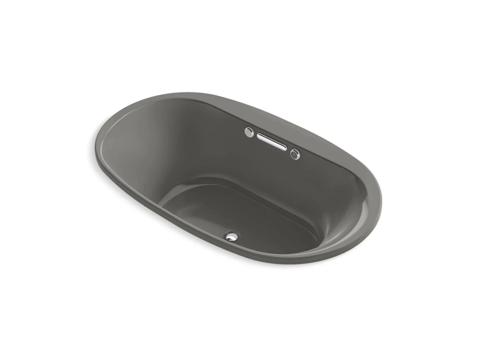 71-1/2" x 41-1/2" drop-in Heated BubbleMassage™ air bath with Bask® heated surface^Kohler Online