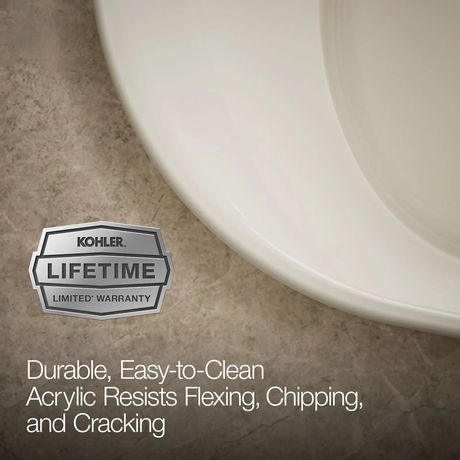 71-1/2" x 41-1/2" drop-in Heated BubbleMassage™ air bath with Bask® heated surface^Kohler Online