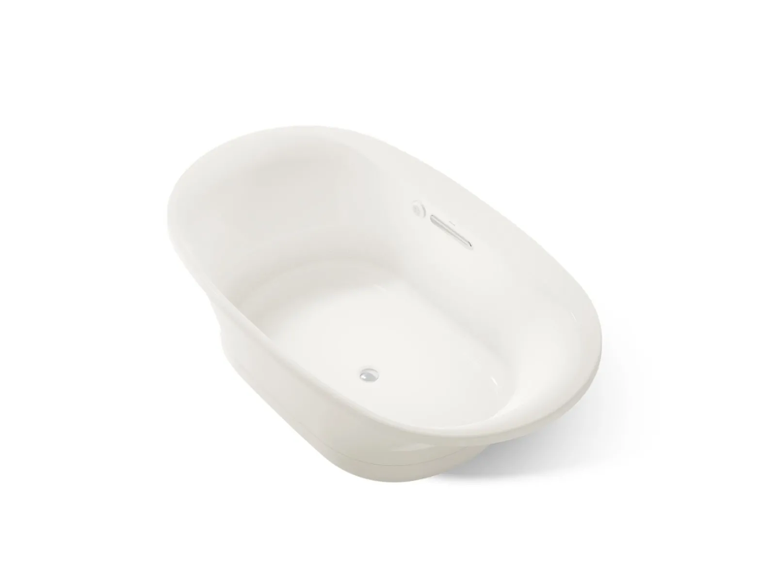 71-1/2" x 41-1/2" drop-in Heated BubbleMassage™ air bath with Bask® heated surface^Kohler Online