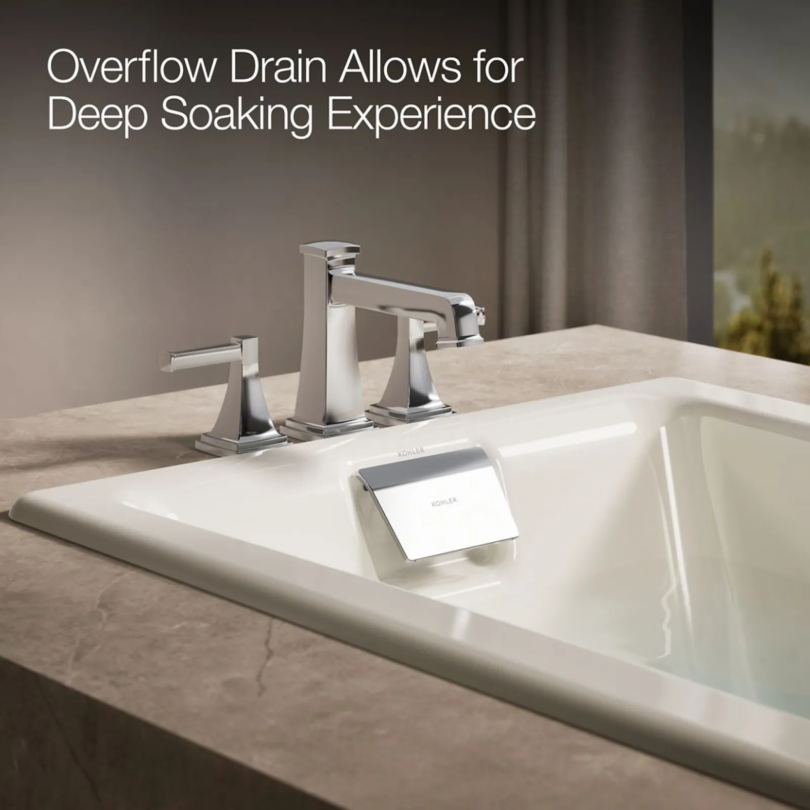 60" x 32" drop-in Heated BubbleMassage™ air bath^Kohler