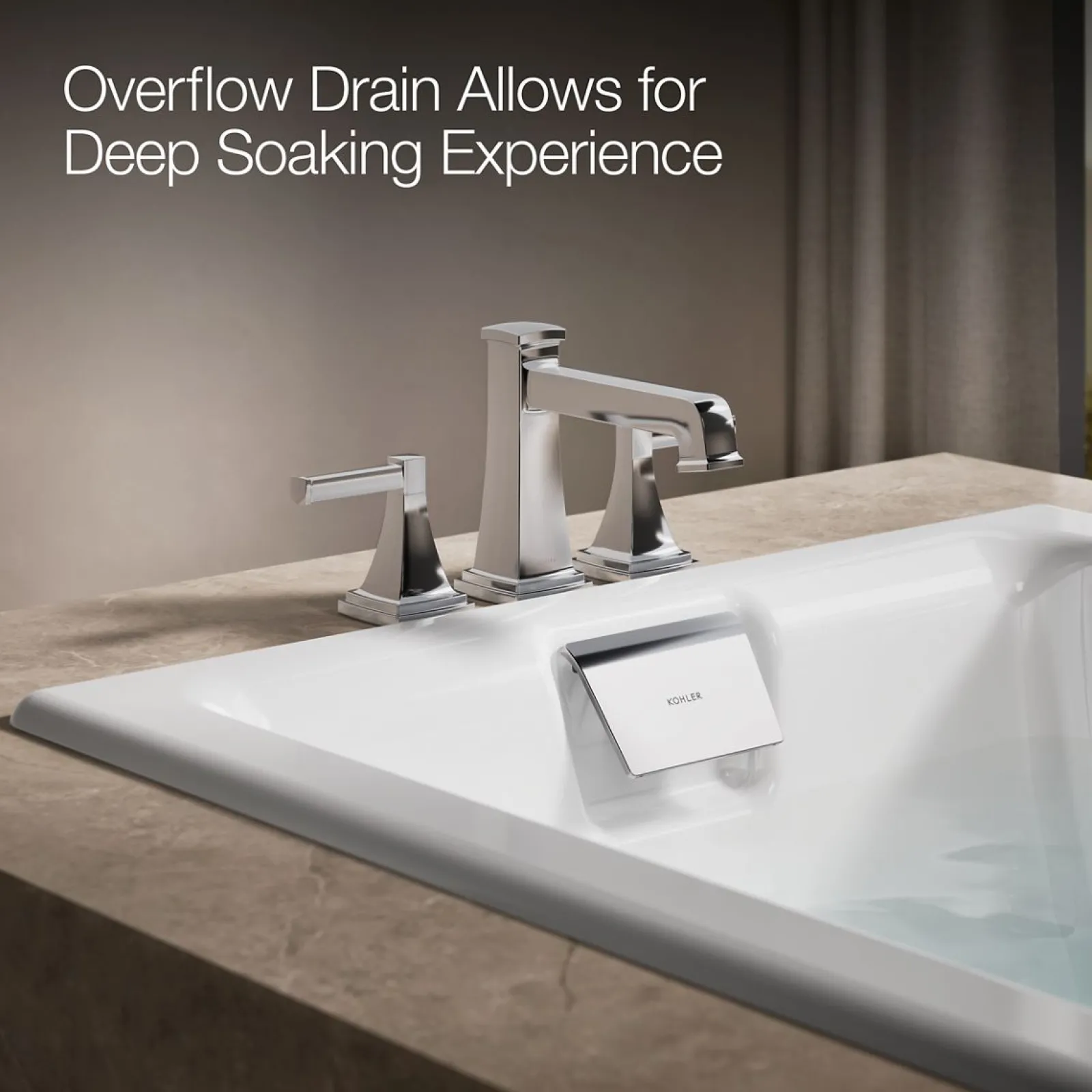 66" x 36" drop-in Heated BubbleMassage™ air bath^Kohler Sale