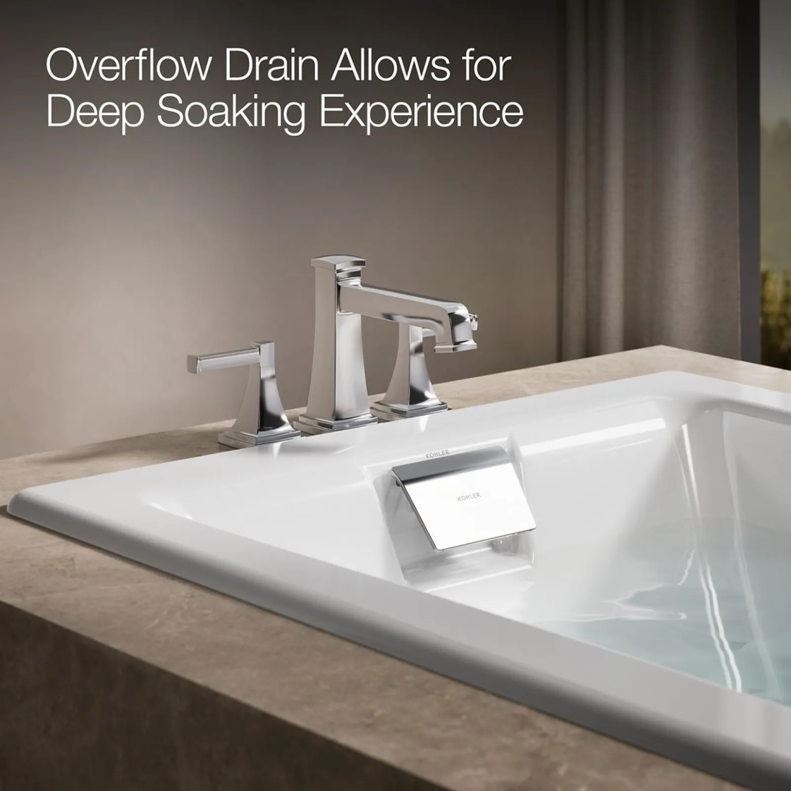 71-3/4" x 36" drop-in Heated BubbleMassage™ air bath^Kohler New