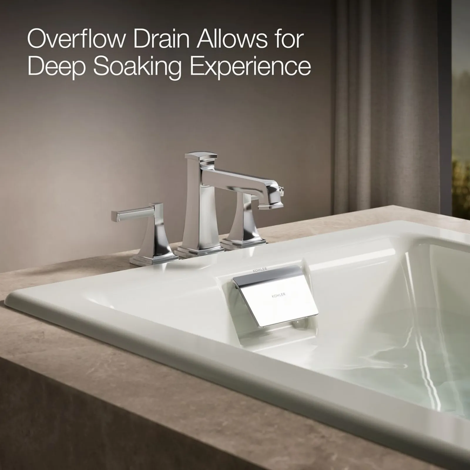 71-3/4" x 36" drop-in Heated BubbleMassage™ air bath^Kohler New