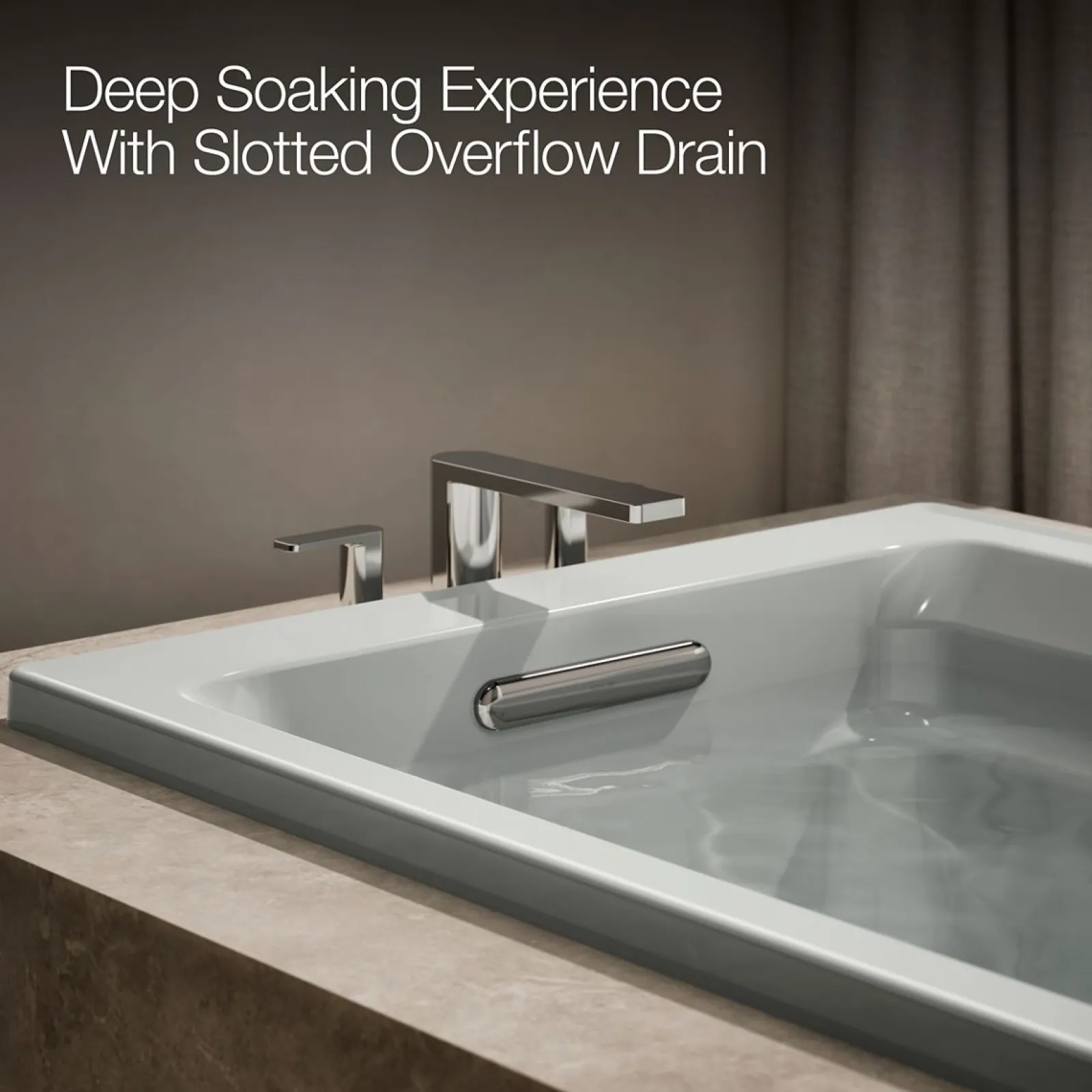 72" x 36" drop-in heated whirlpool bath^Kohler
