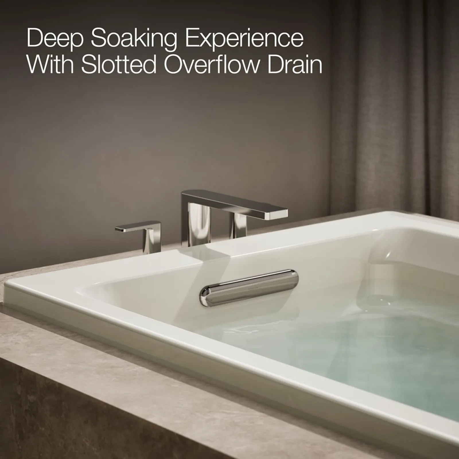 72" x 36" drop-in heated whirlpool bath^Kohler