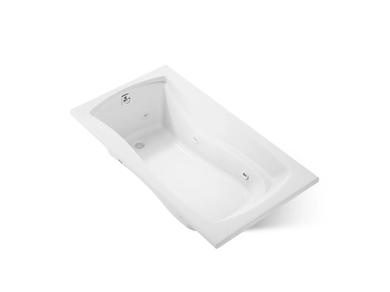 66" x 35-7/8" drop-in heated whirlpool bath^Kohler Best