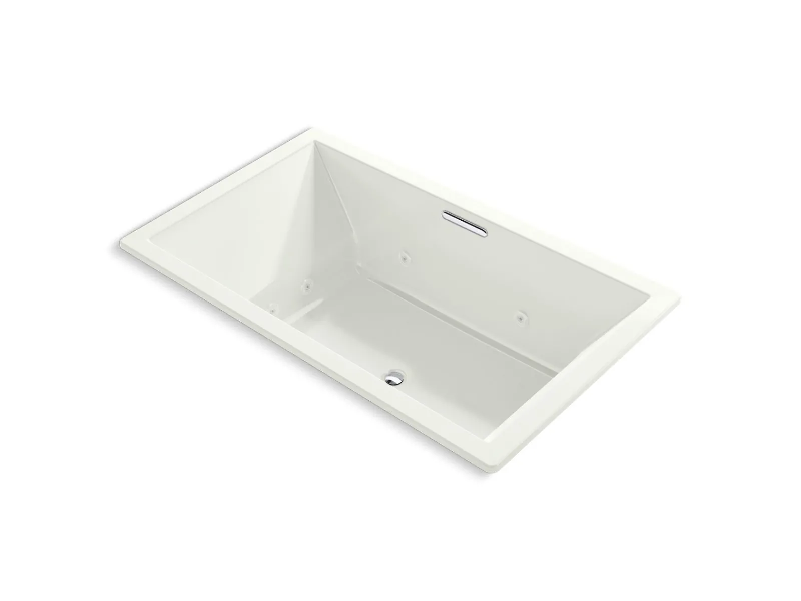 72" x 42" drop-in heated whirlpool bath^Kohler New