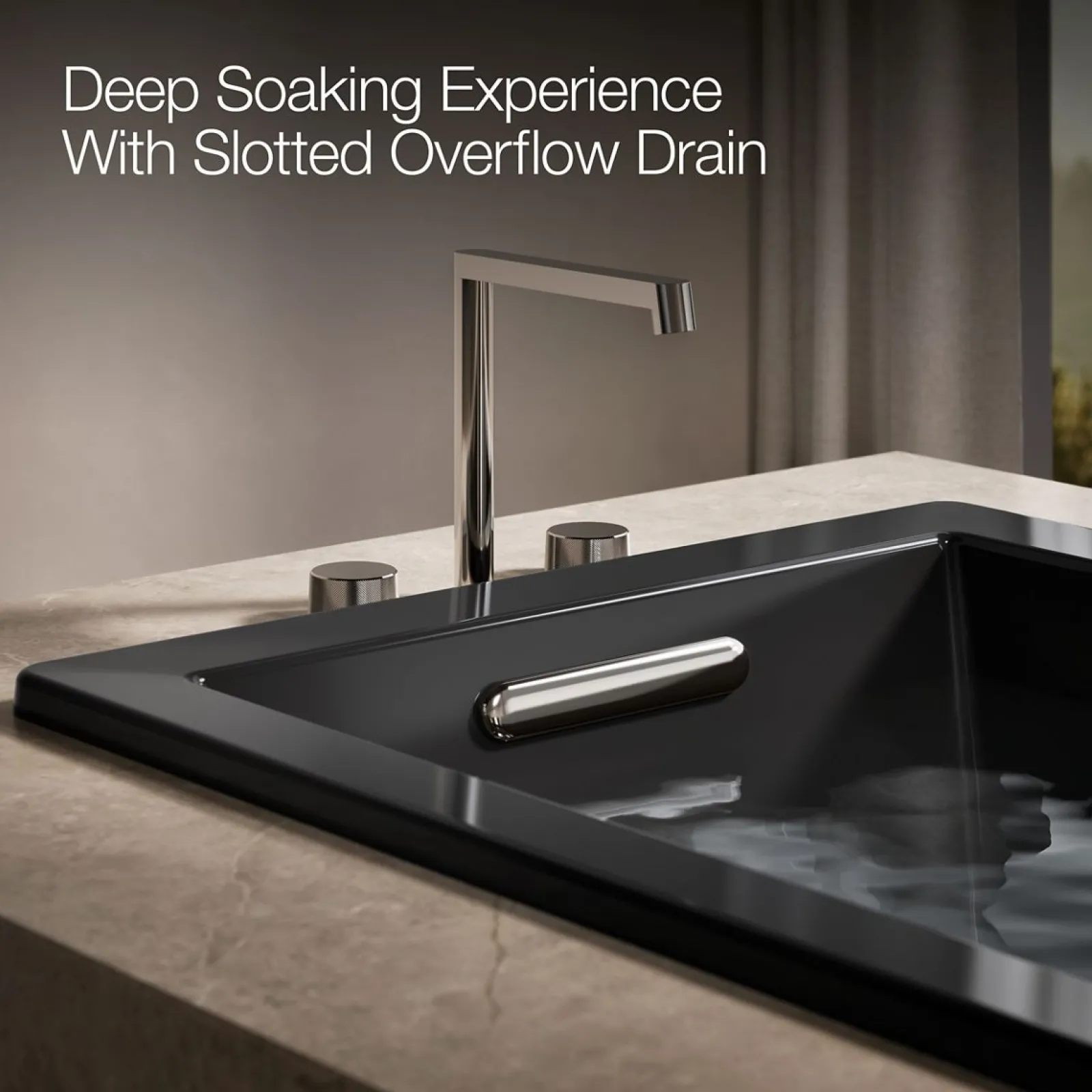 66" x 32" drop-in heated whirlpool bath^Kohler Clearance