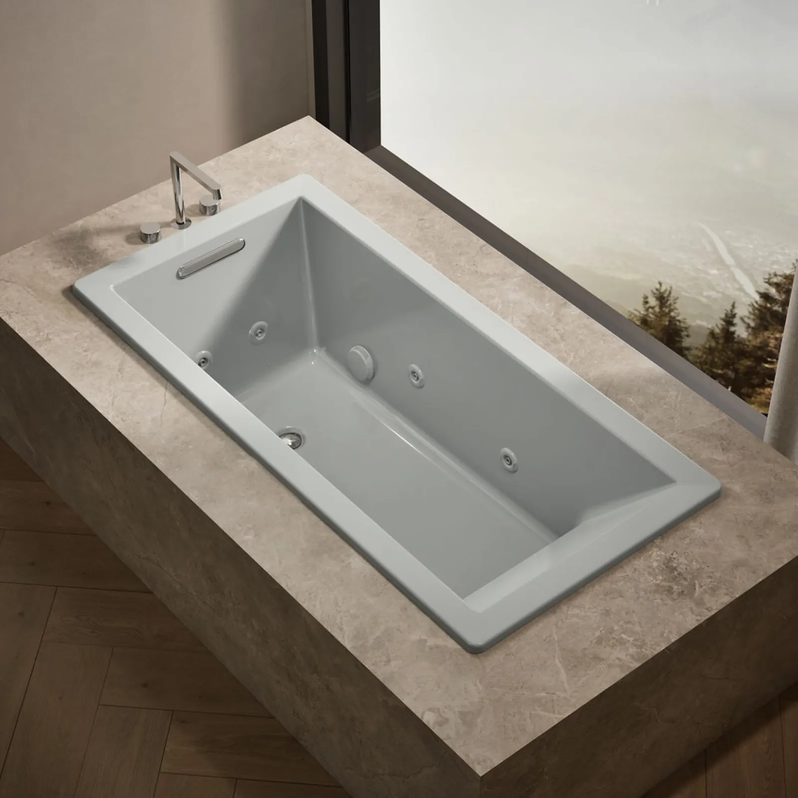 66" x 32" drop-in heated whirlpool bath^Kohler Clearance