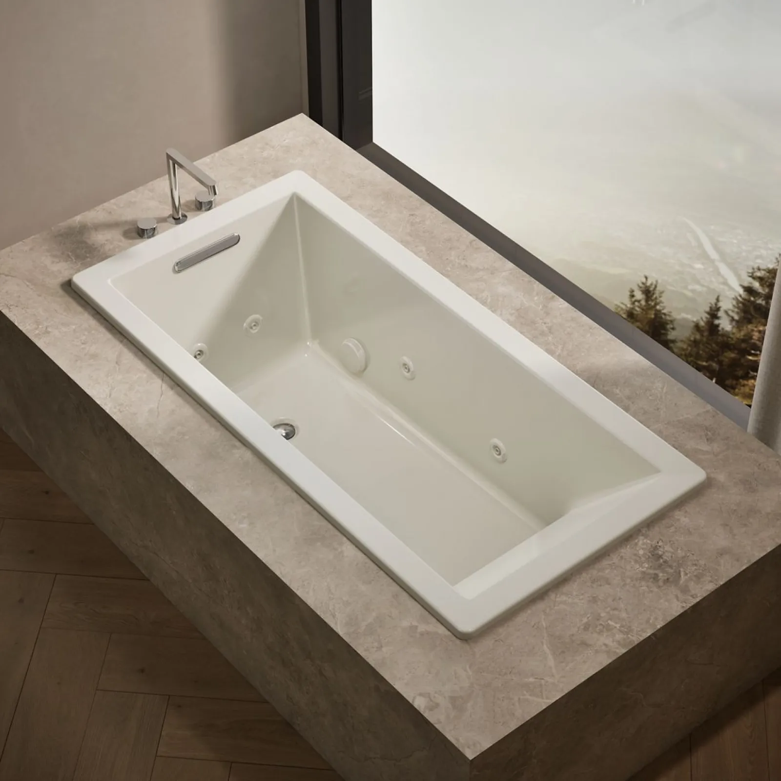 66" x 32" drop-in heated whirlpool bath^Kohler Clearance