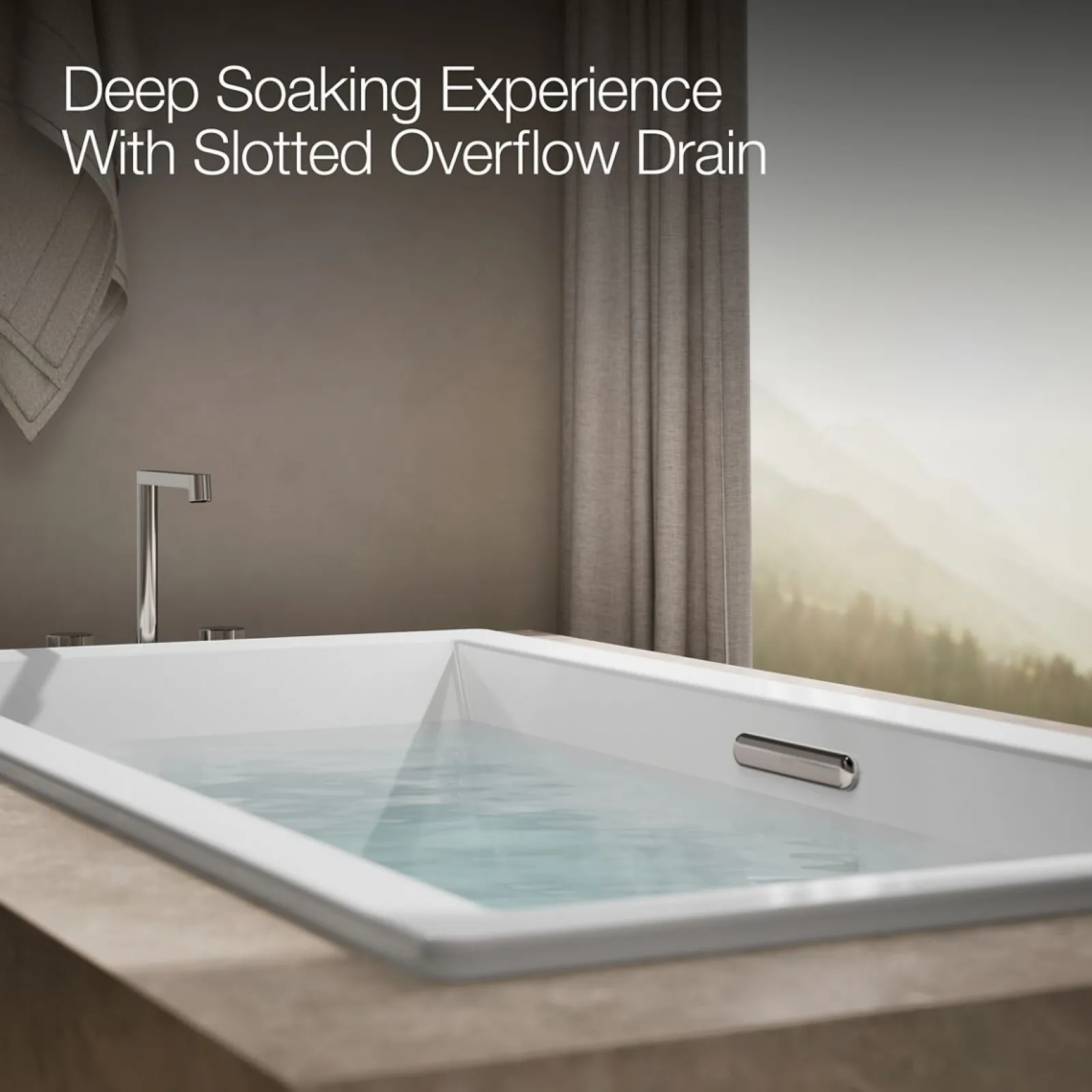 72" x 36" drop-in heated whirlpool bath^Kohler Best
