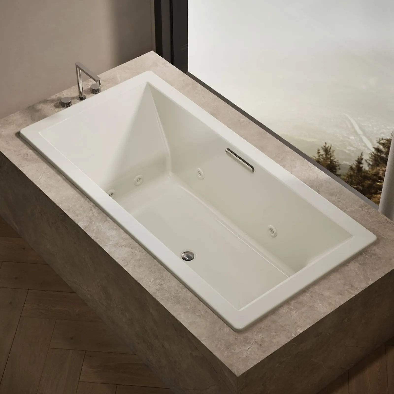 72" x 36" drop-in heated whirlpool bath^Kohler Best