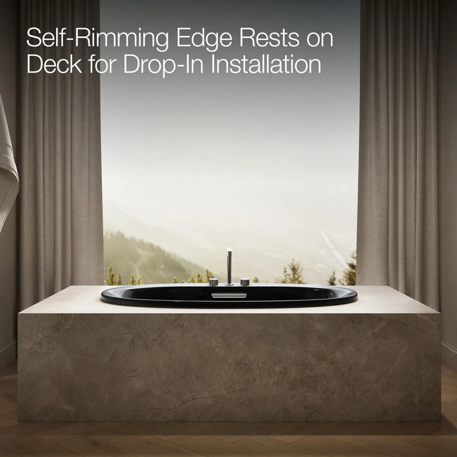 60" x 36" drop-in heated whirlpool bath^Kohler Sale