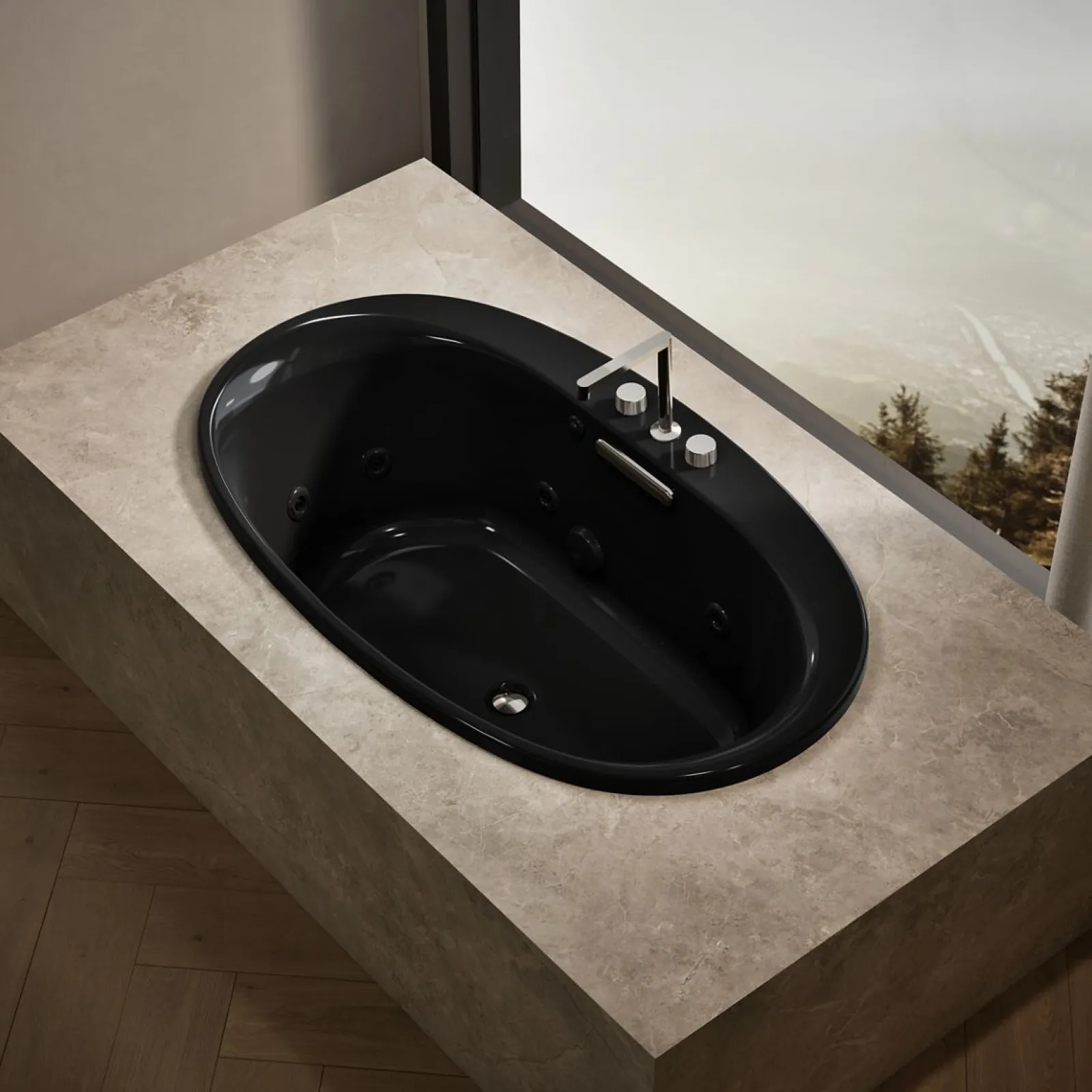 60" x 36" drop-in heated whirlpool bath^Kohler Sale