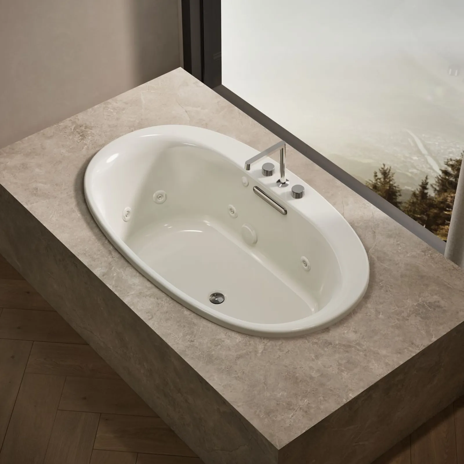 60" x 36" drop-in heated whirlpool bath^Kohler Sale