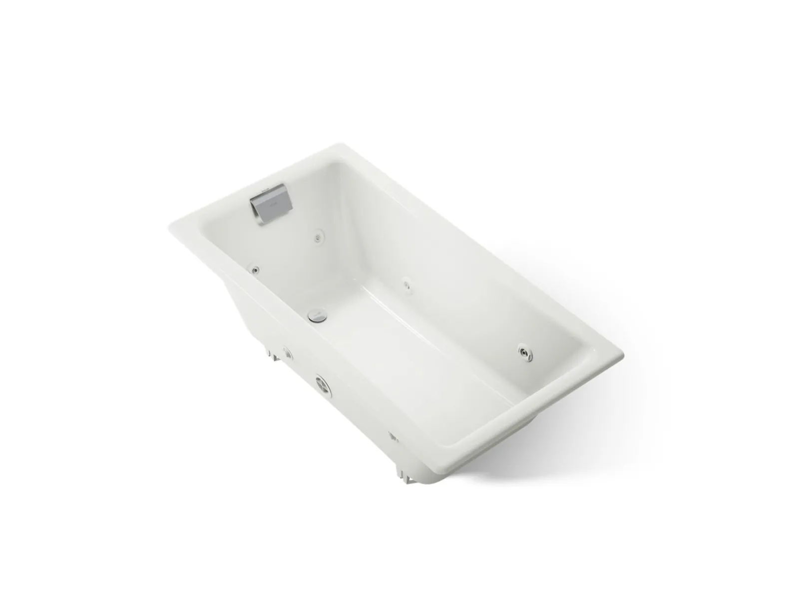 60" x 32" drop-in/undermount whirlpool bath^Kohler New